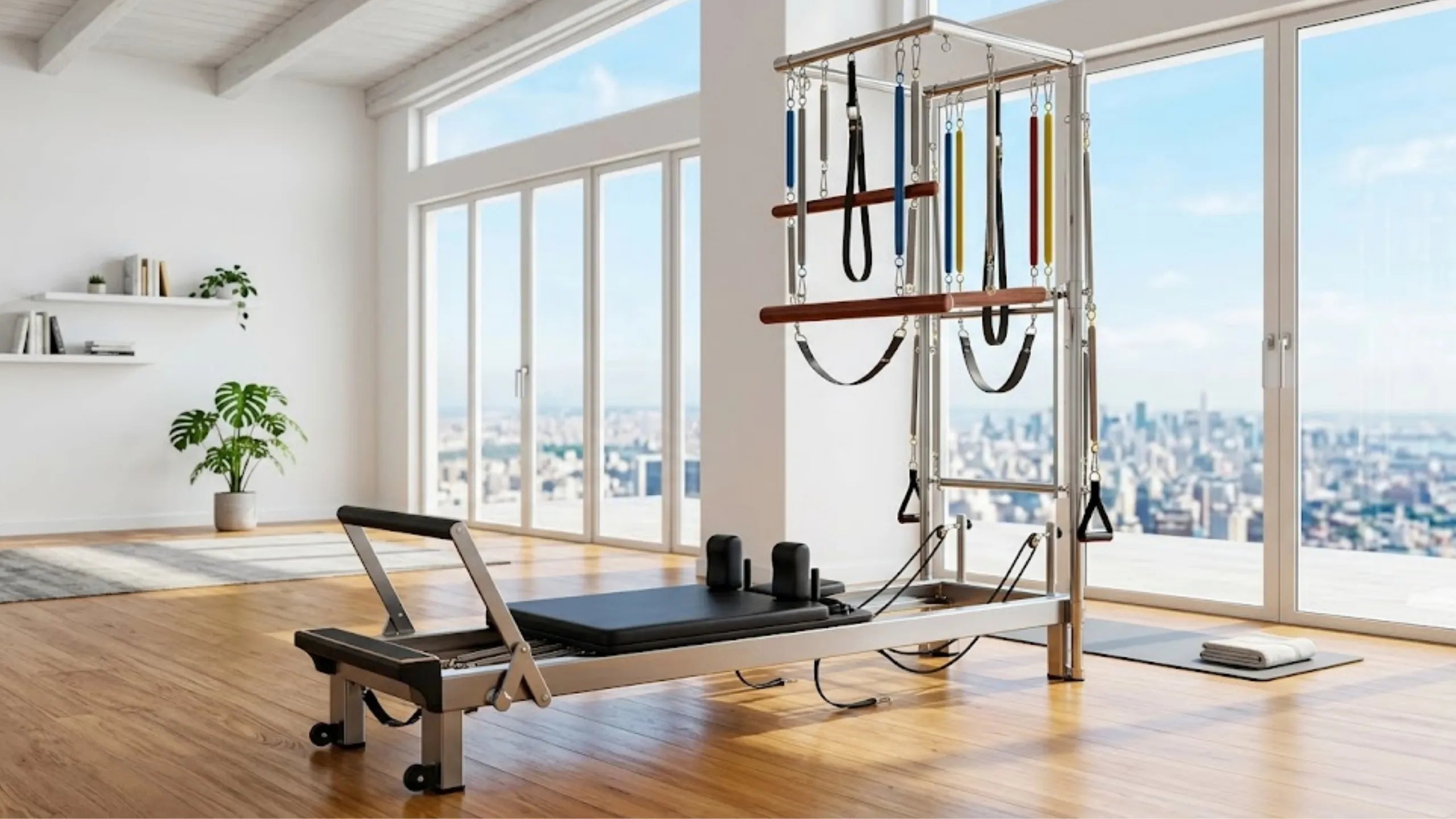 Buy Pilates Reformer with Tower Bundle