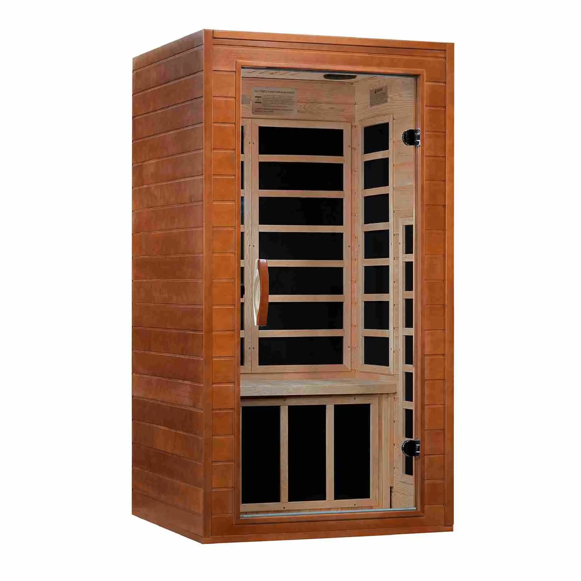 Dynamic premium home saunas with low EMF far infrared technology