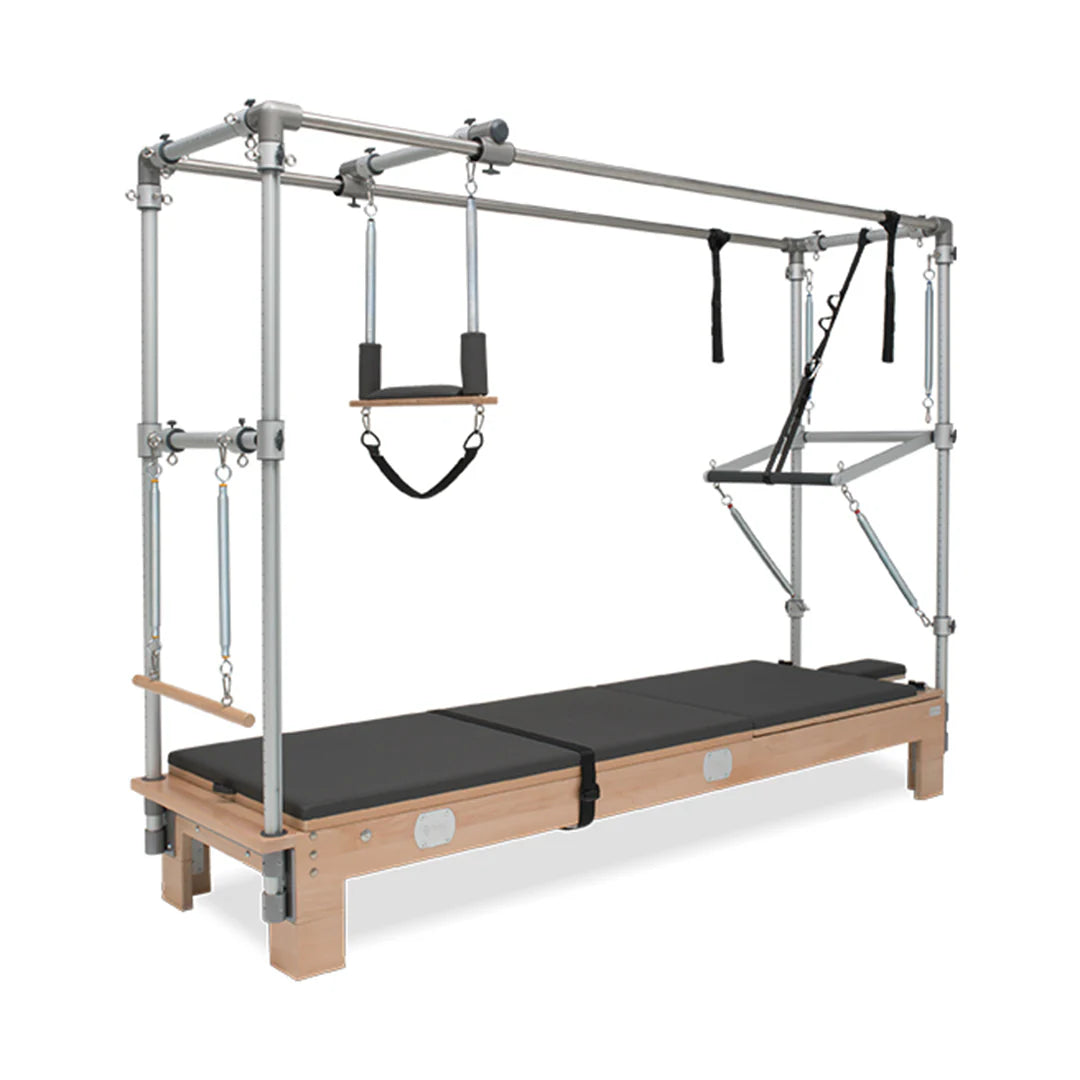 Basi Systems Reformer Combo full view with tower and Cadillac setup