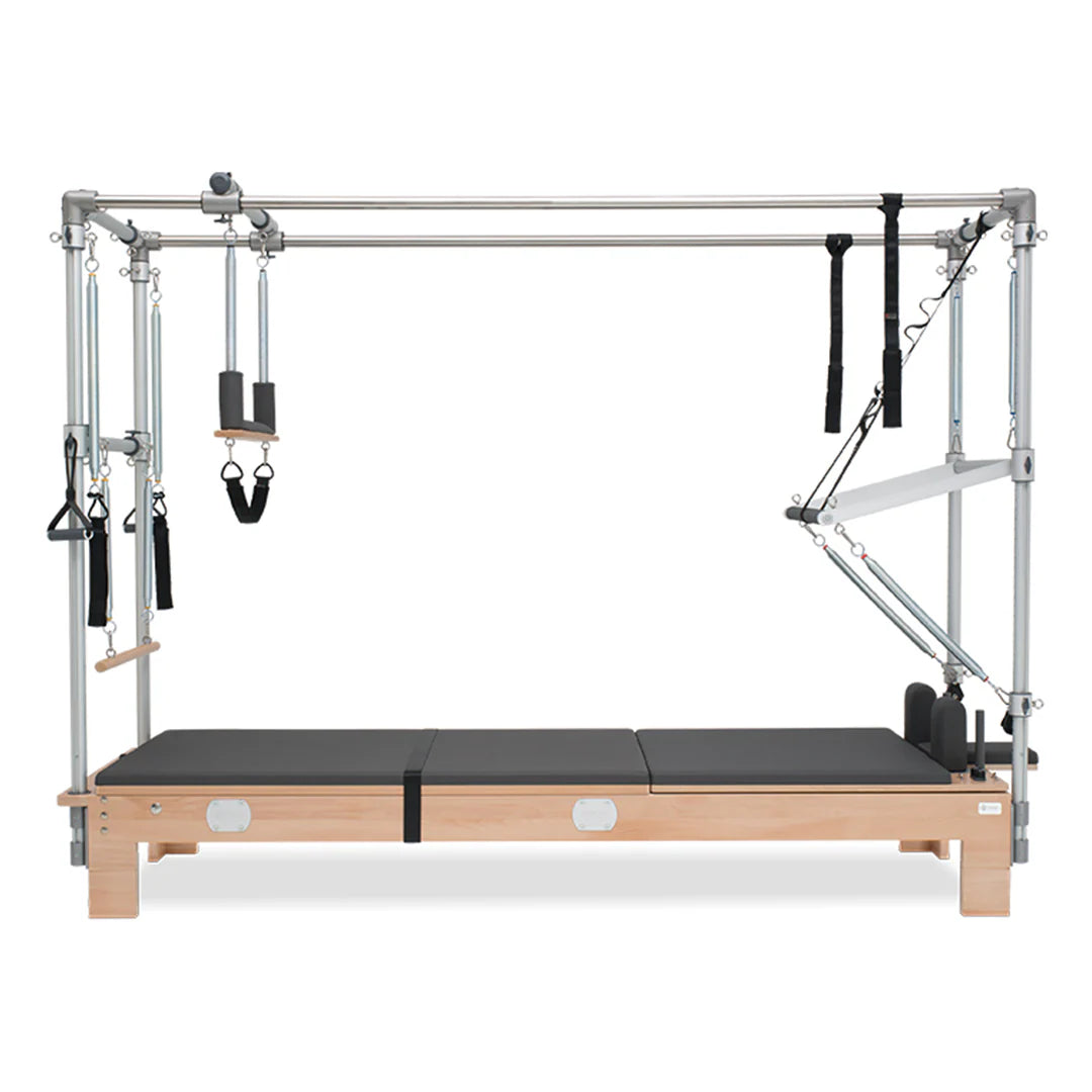 Basi Systems Reformer Combo full view with tower and Cadillac setup