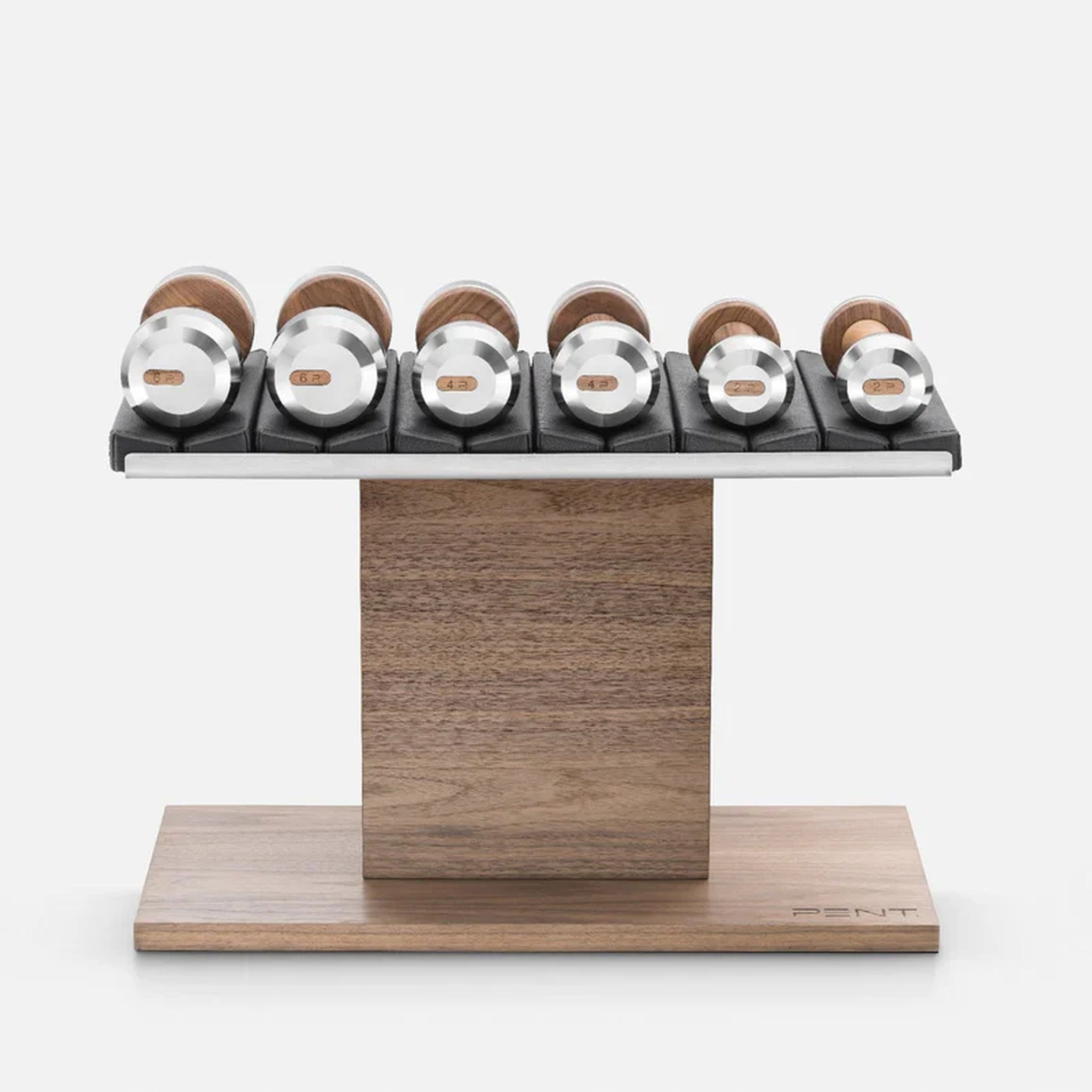 COLMIA ultra light dumbbells with horizontal rack