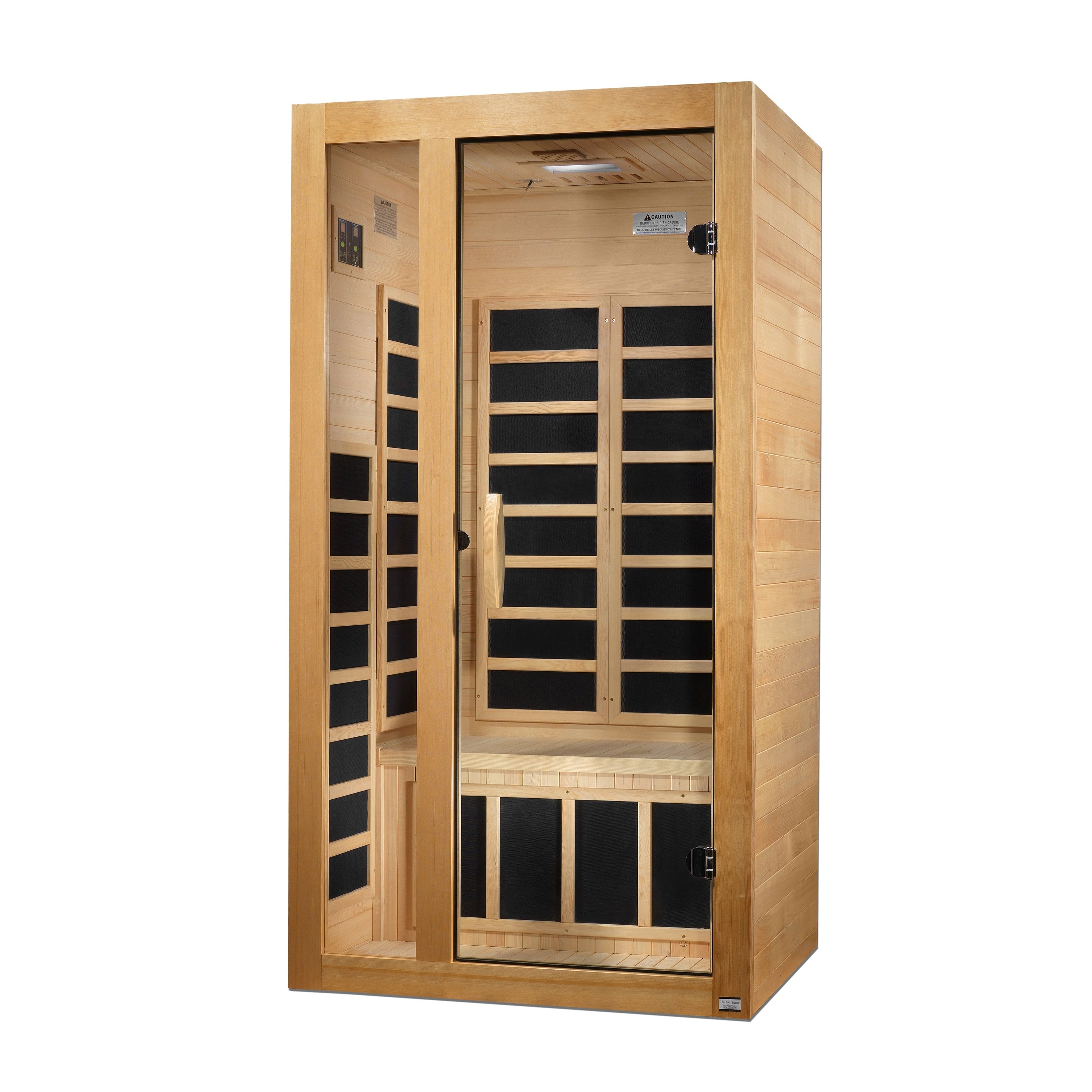 Dynamic Gracia 1-2-person Low EMF (Between 5-10 MG) FAR Infrared Sauna