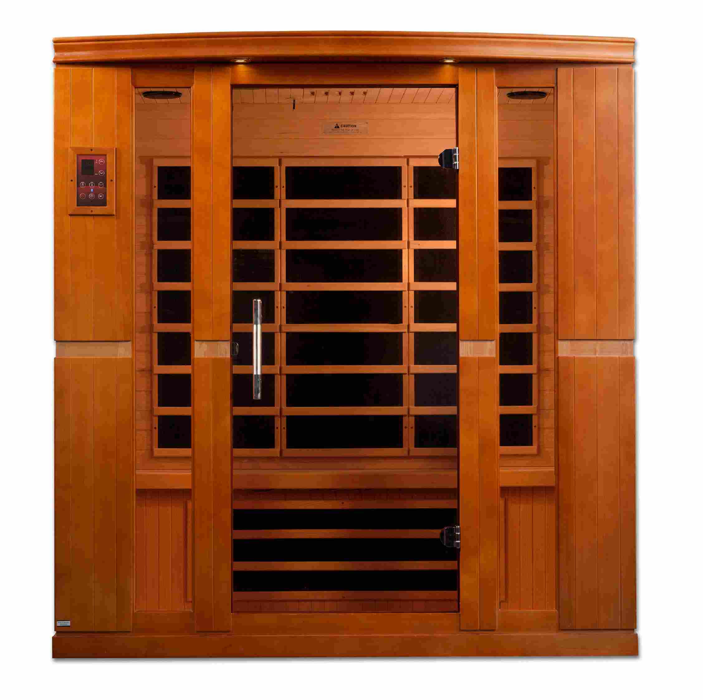 Dynamic Bergamo 4-person Low EMF (Between 5-10MG) FAR Infrared Sauna - view 3