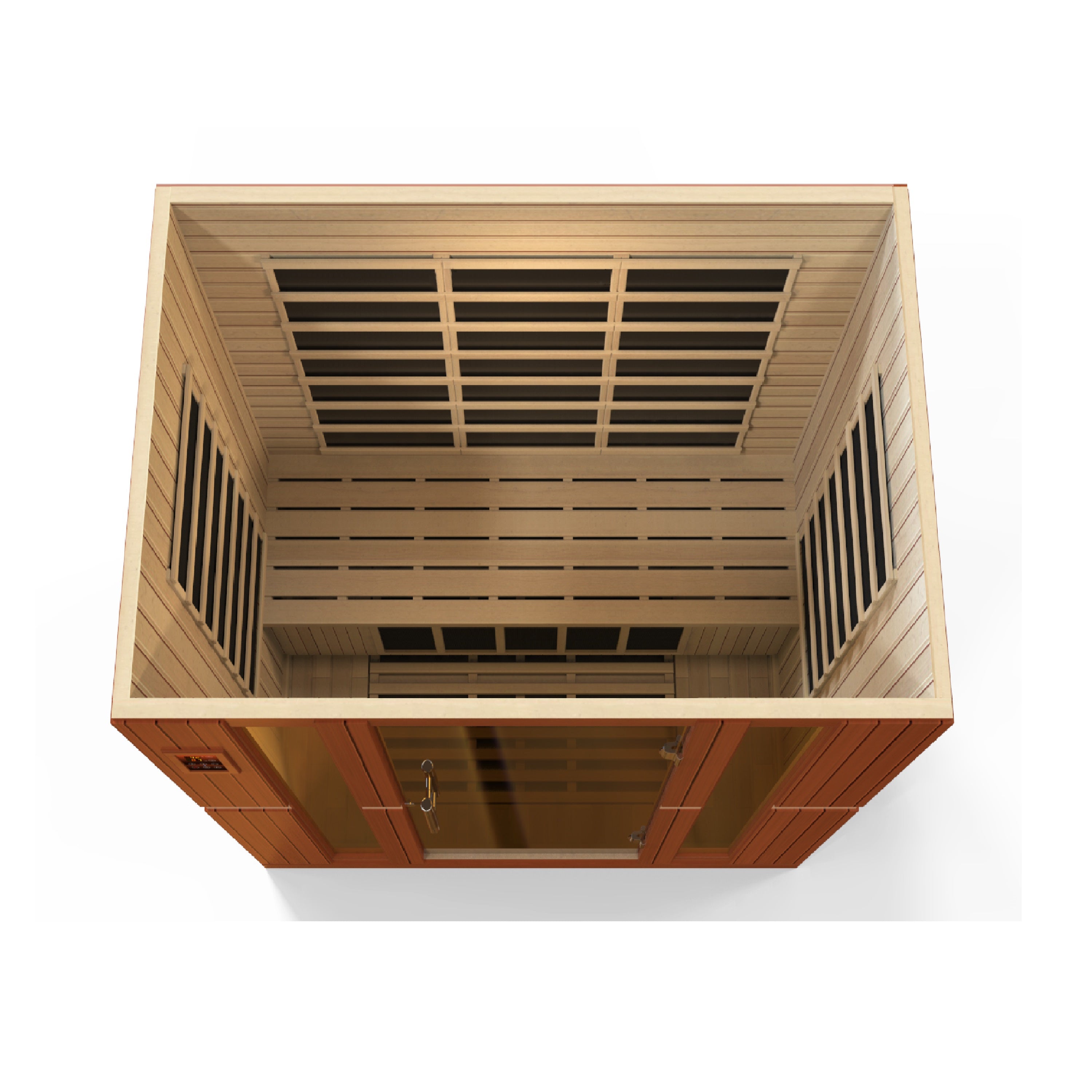 Dynamic Bergamo 4-person Low EMF (Between 5-10MG) FAR Infrared Sauna