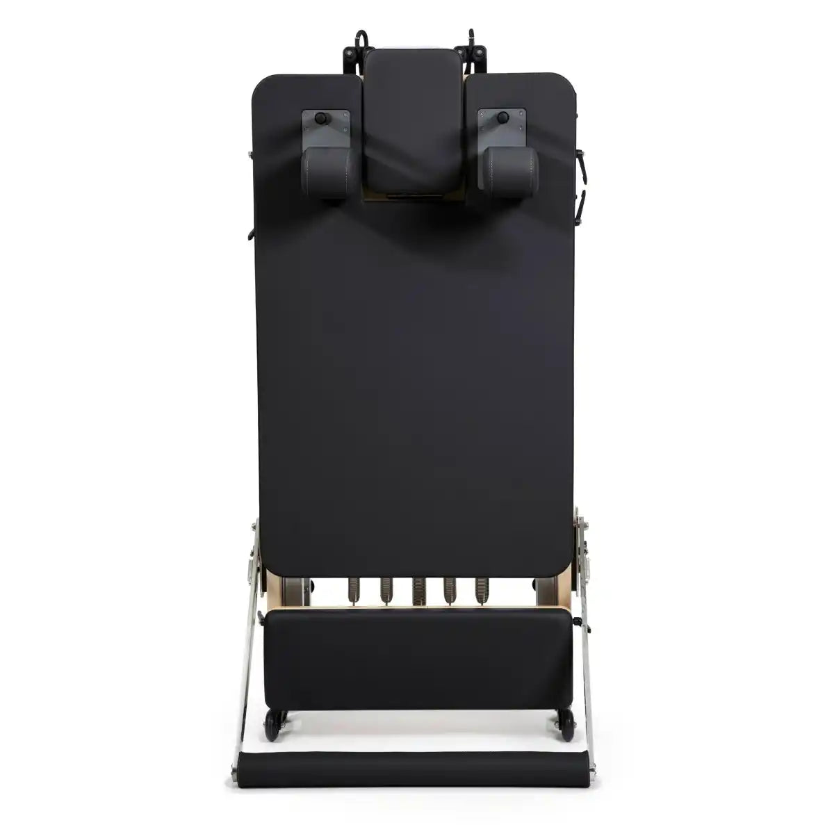 Foldable Pilates Reformer Machine: Maple Wood