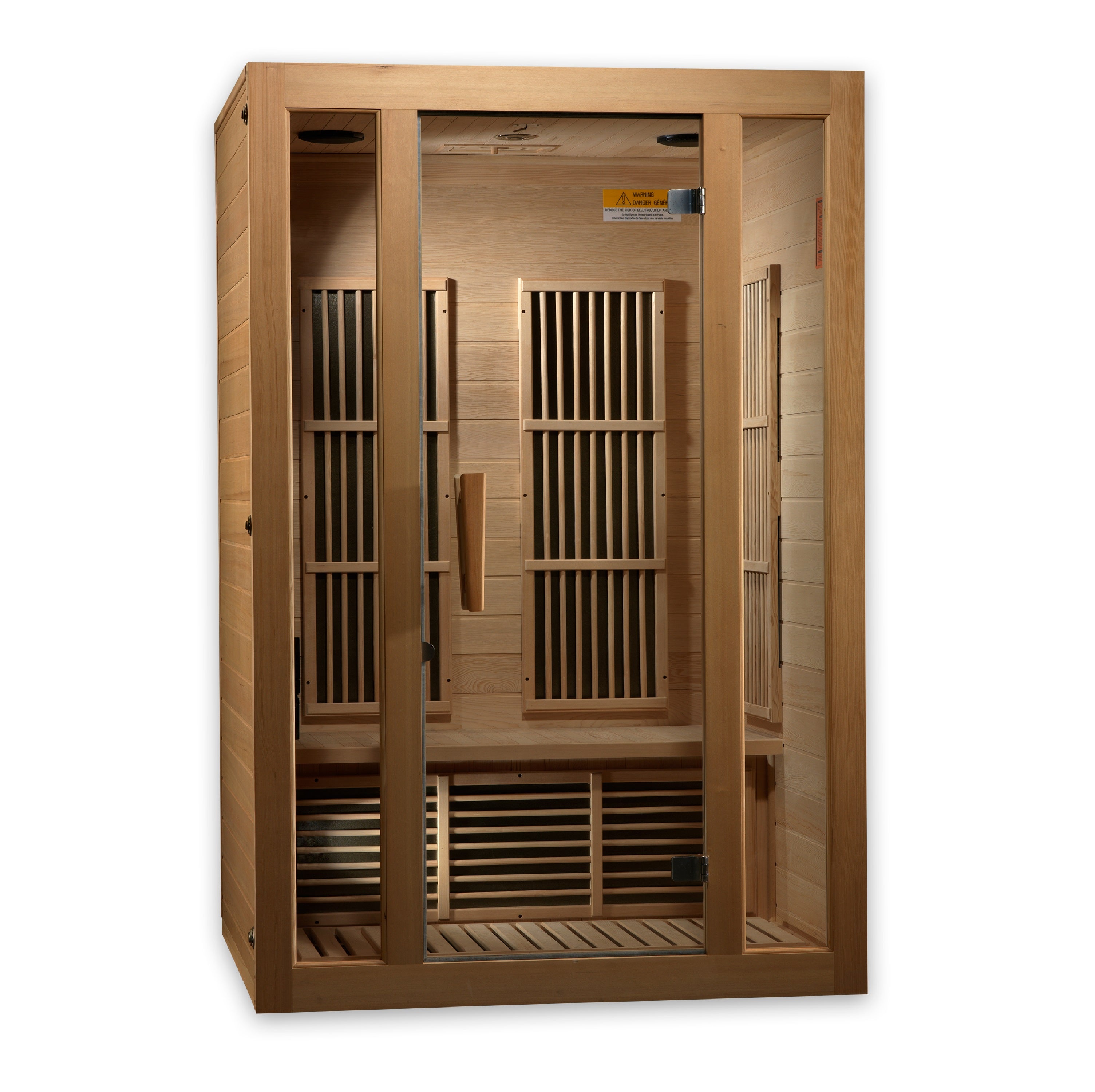Maxxus Seattle 2-Person Low EMF (Between 5-10 MG) FAR Infrared Sauna