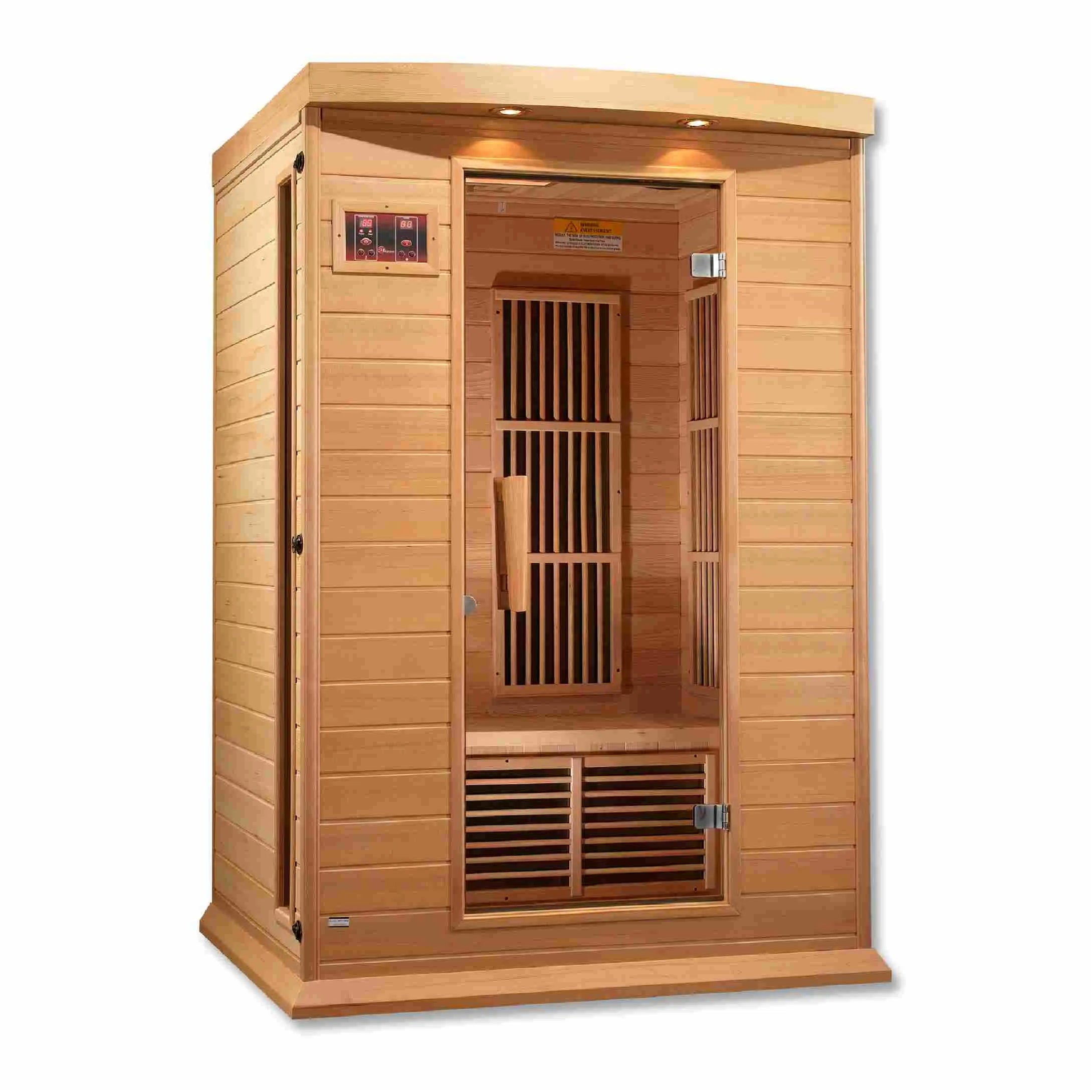 Maxxus 2-Person Low EMF (Between 5-10 MG) FAR Infrared Sauna