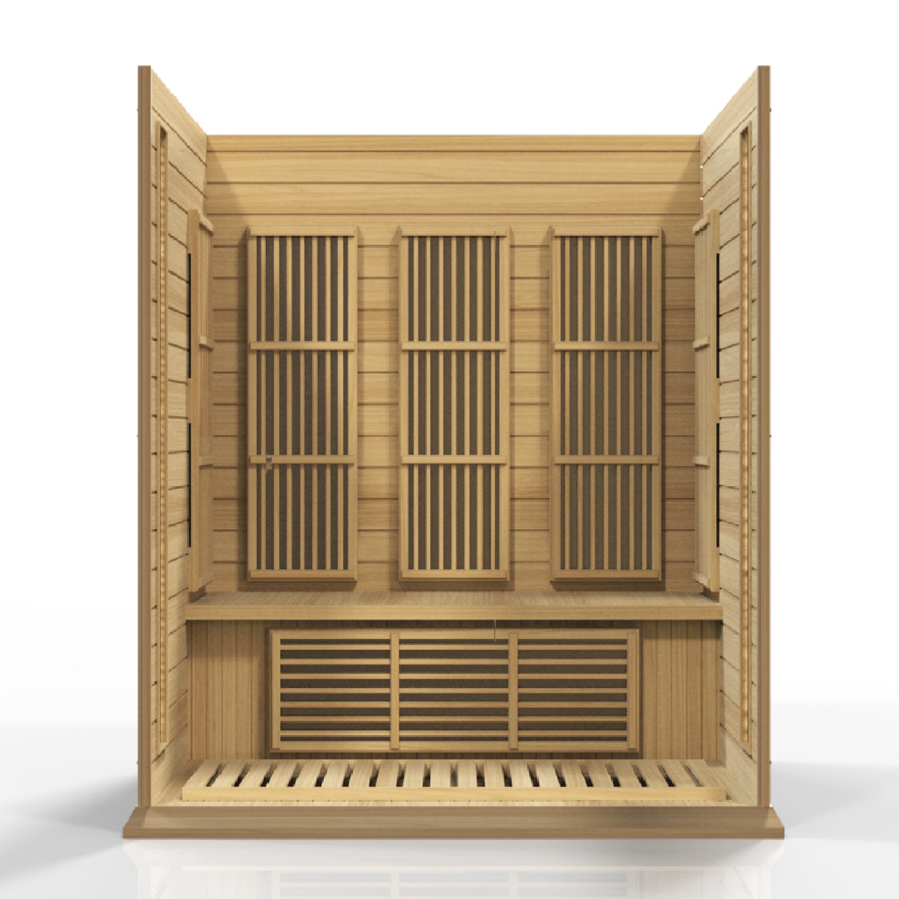 Maxxus 3-Person Low EMF (Between 5-10 MG) FAR Infrared Sauna