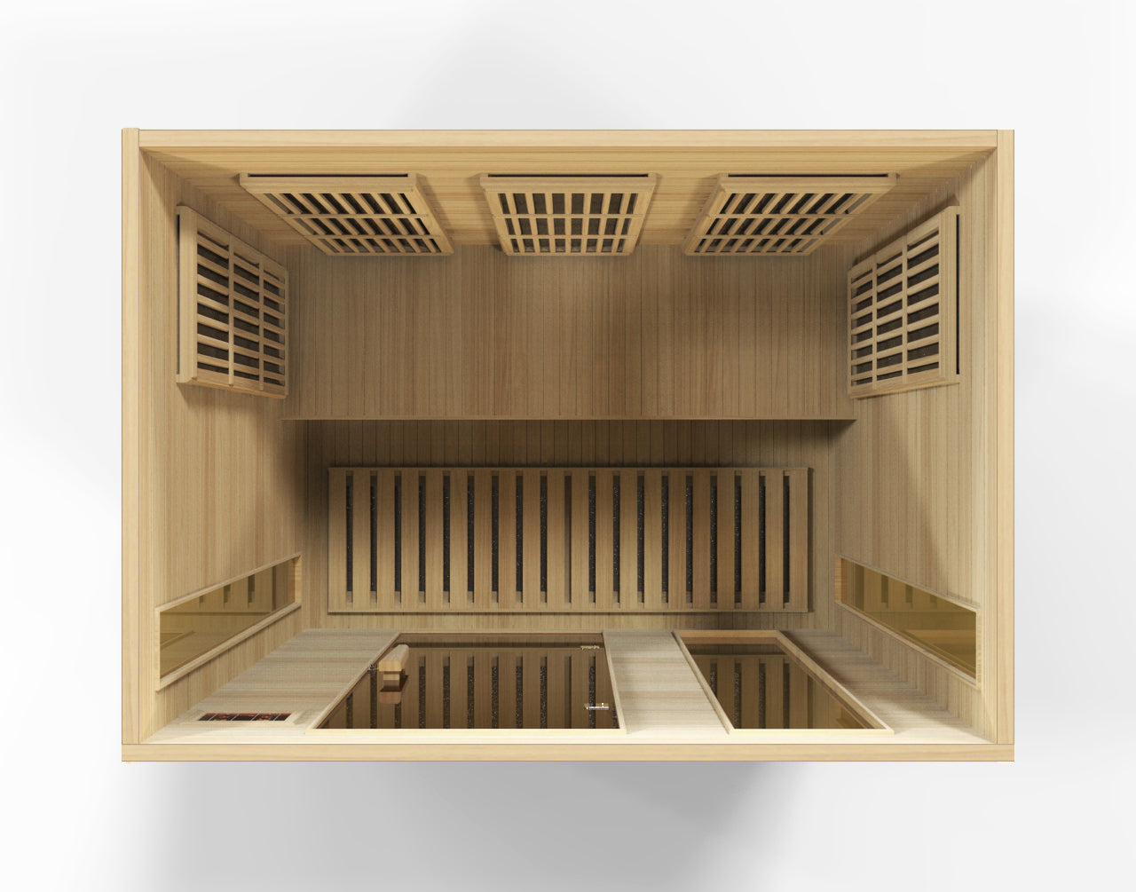 Maxxus 3-Person Low EMF (Between 5-10 MG) FAR Infrared Sauna