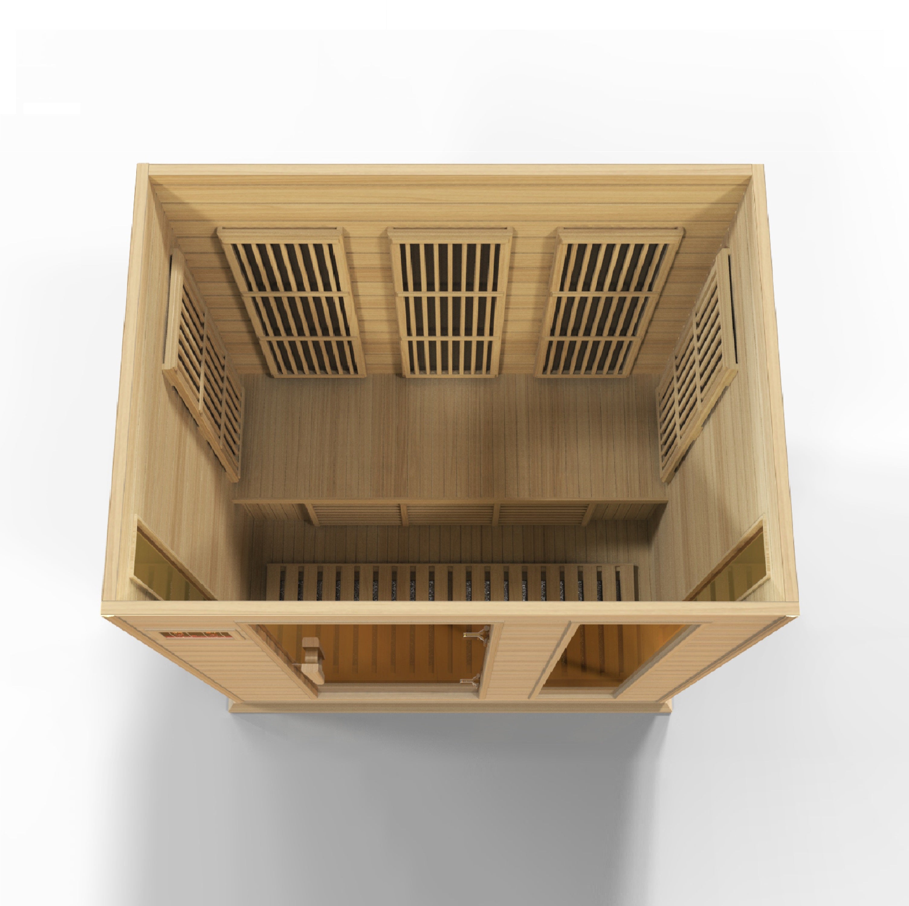 Maxxus 3-Person Low EMF (Between 5-10 MG) FAR Infrared Sauna