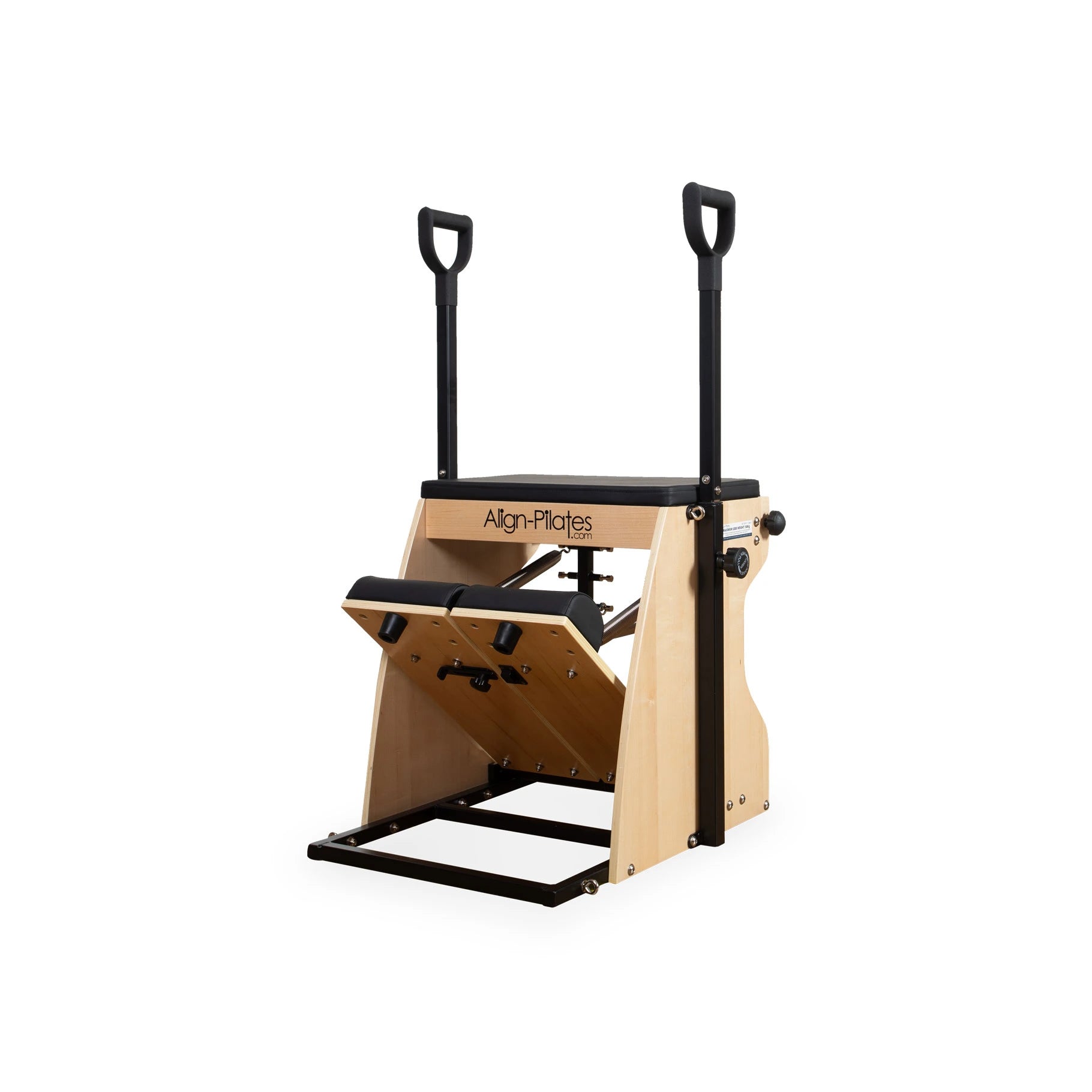 adjustable-features-of-the-align-pilates-combo-chair-III,-ensuring-comfort-and-flexibility-during-each-workout-session.