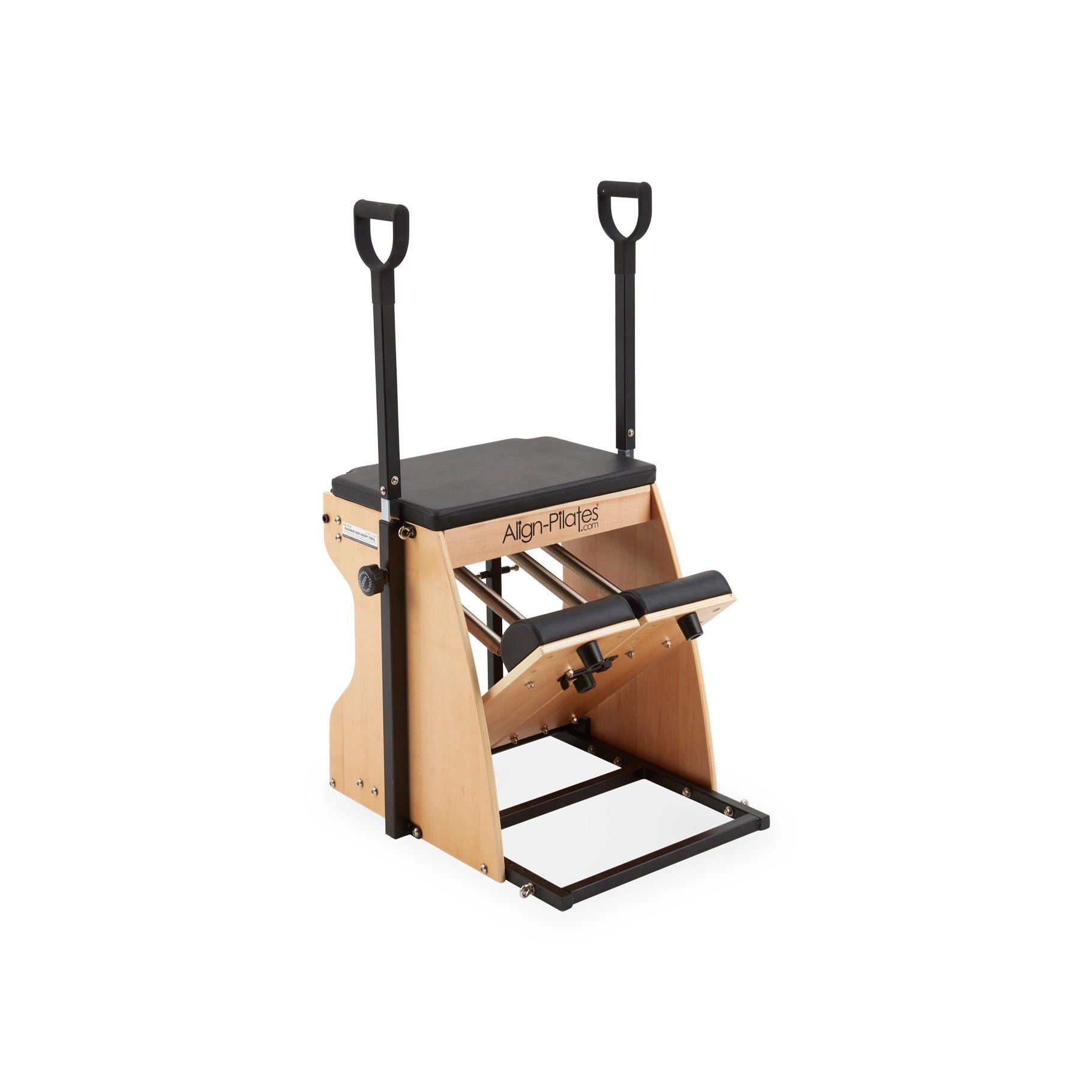 adjustable-features-of-the-align-pilates-combo-chair-III,-ensuring-comfort-and-flexibility-during-each-workout-session.