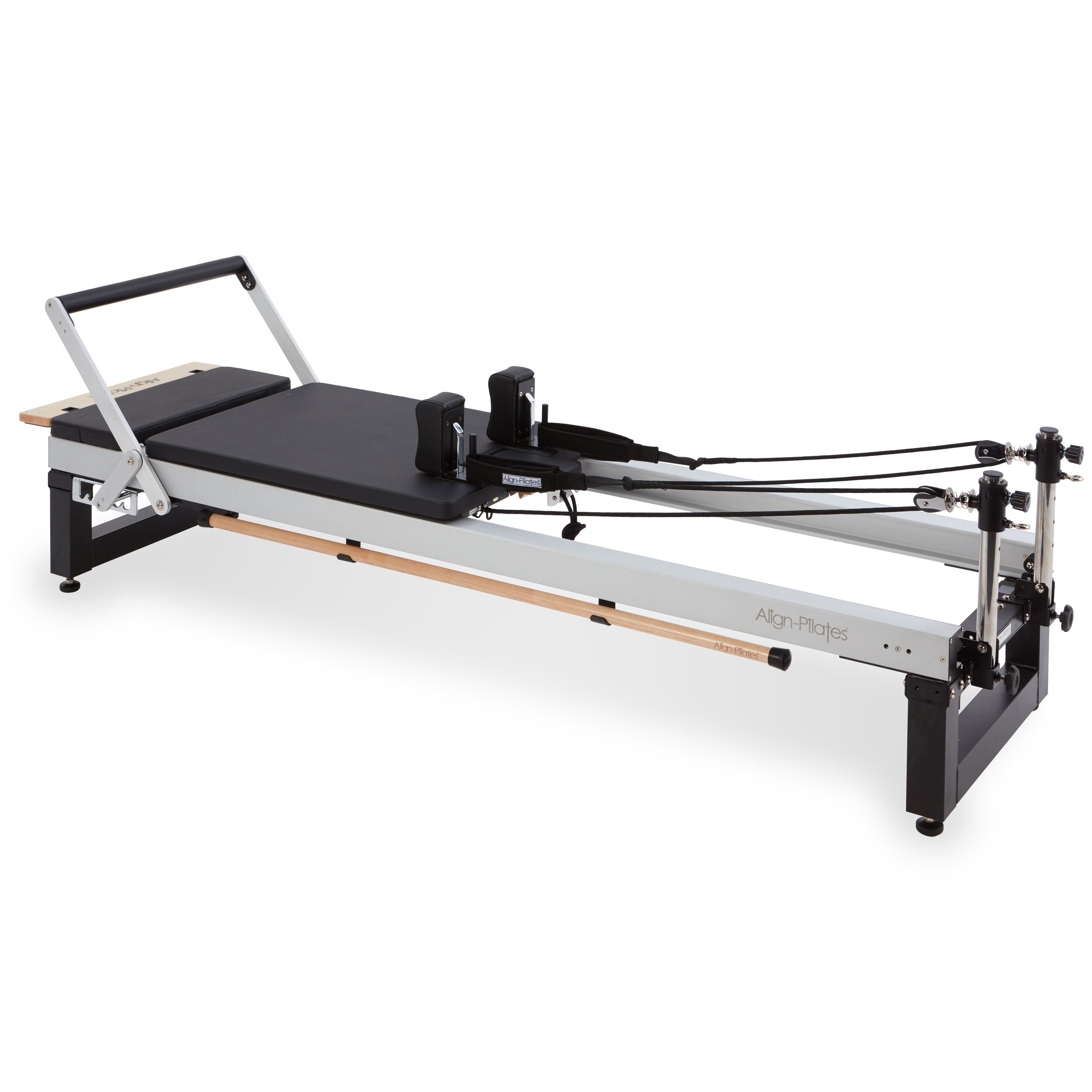 Align-Pilates-A8-Pro-Reformer-with-PU-wheel-system-and-smooth-travel.