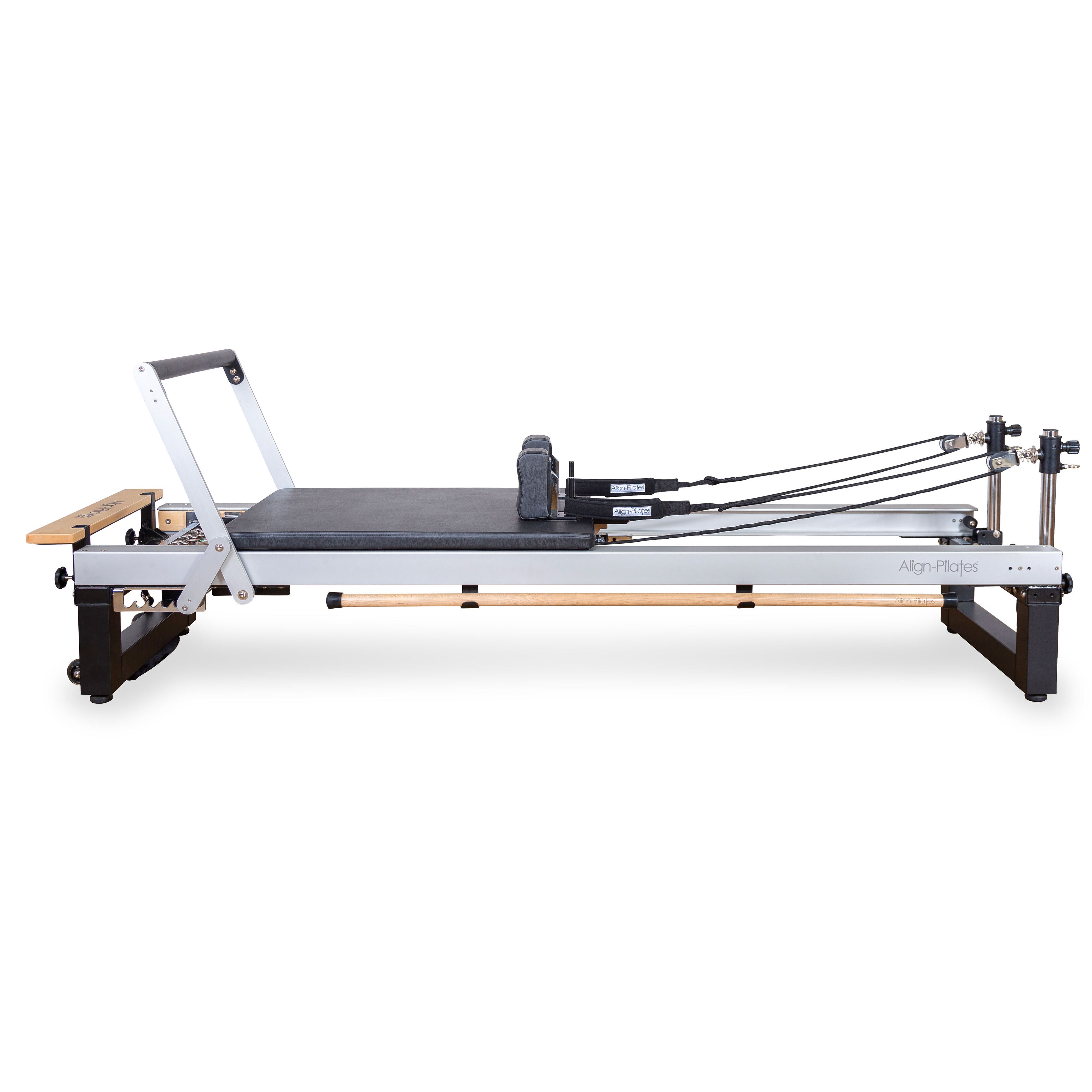 Align-Pilates-A8-Pro-Reformer-with-PU-wheel-system-and-smooth-travel.
