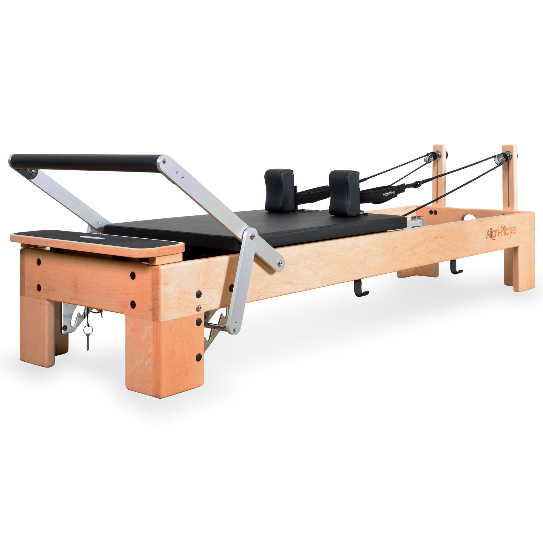 align-pilates® M8-pro-reformer-with-maple-wood