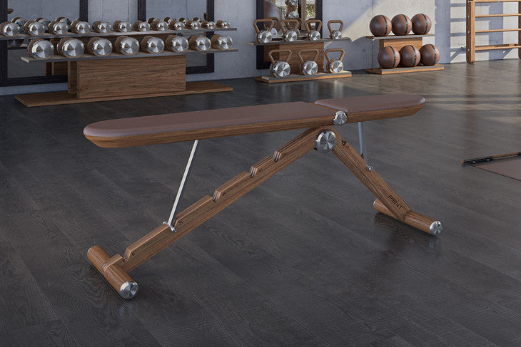 PENT-Exercise-Bench-with-natural-wood-and-leather-finish.