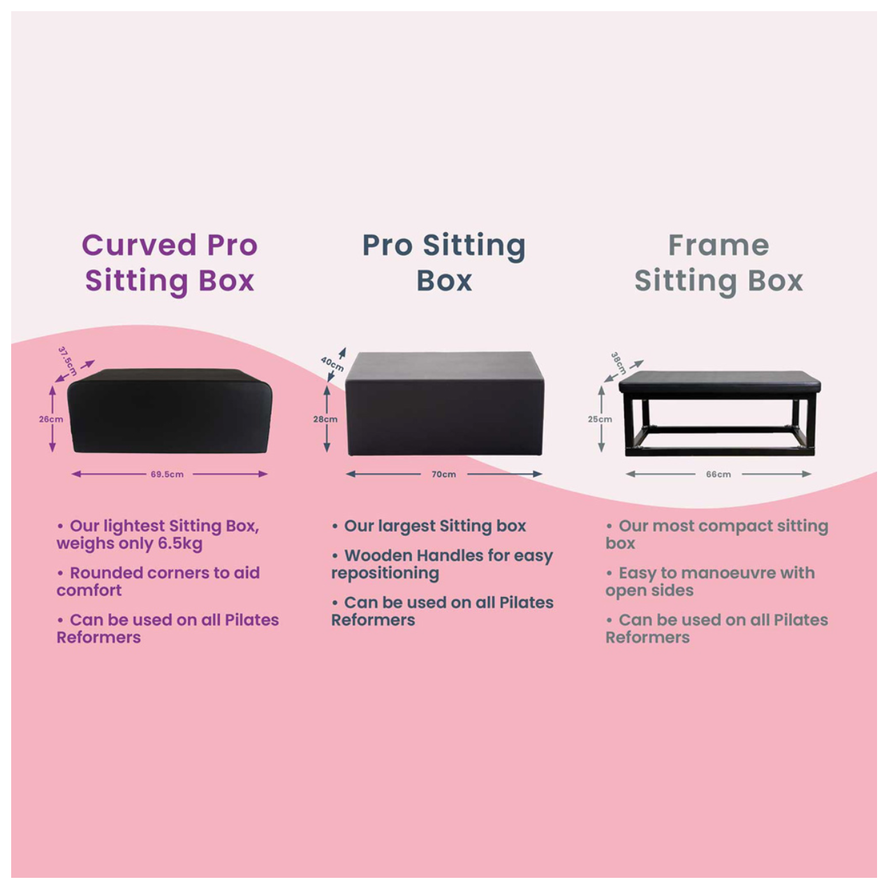 Align Pilates® Cuved Pro Sitting Box