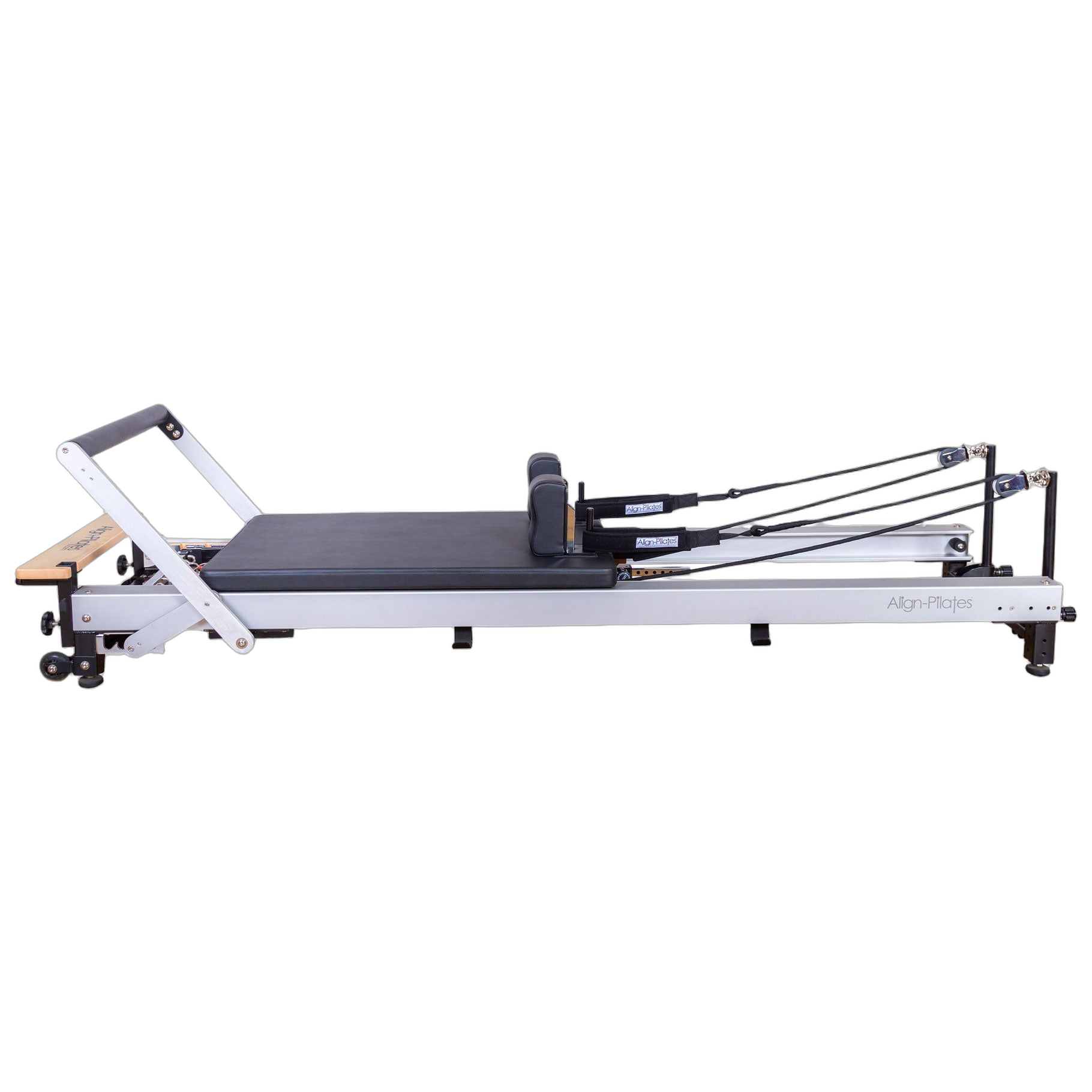 Align Pilates C8 Pro Reformer with Half Cadillac attachment for versatile exercises