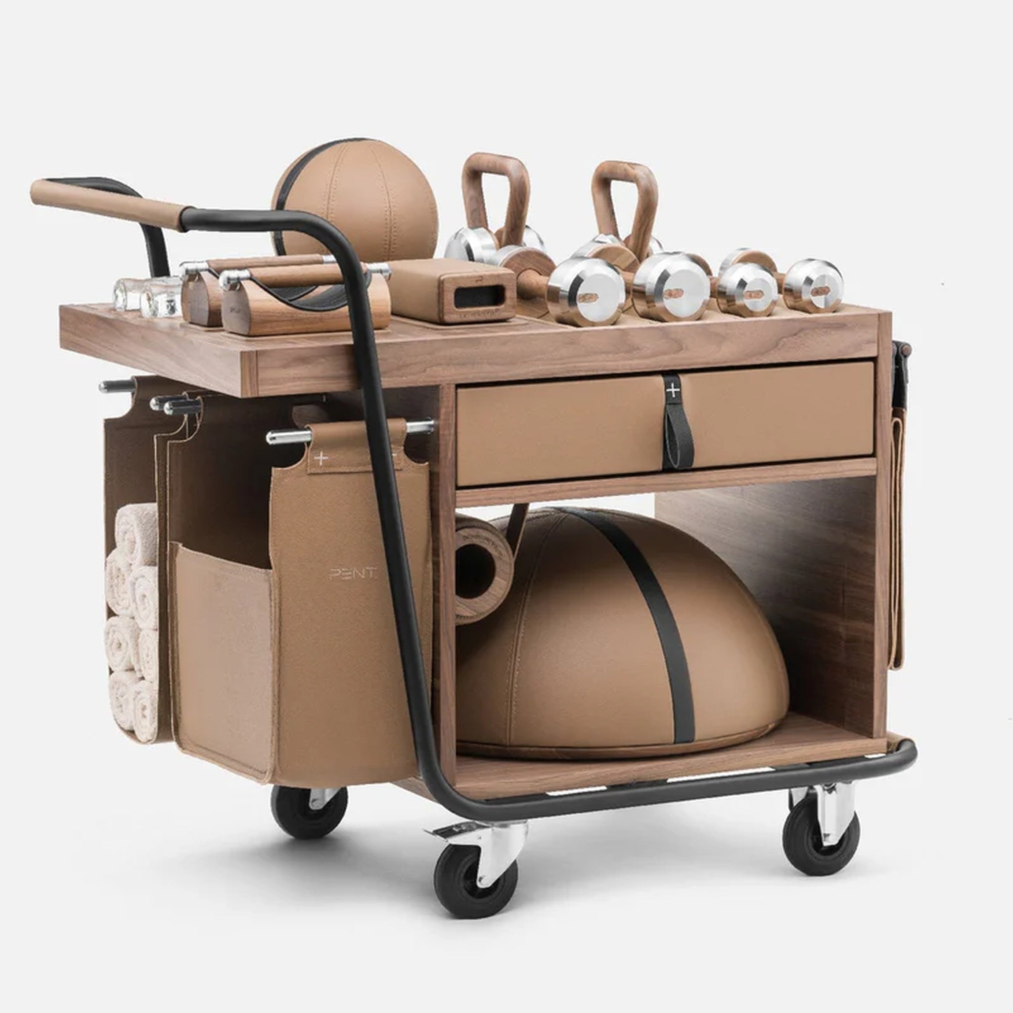 Luxury-PENT-SOPHIA™-Mobile-Fitness-Set-with-leather-accessories