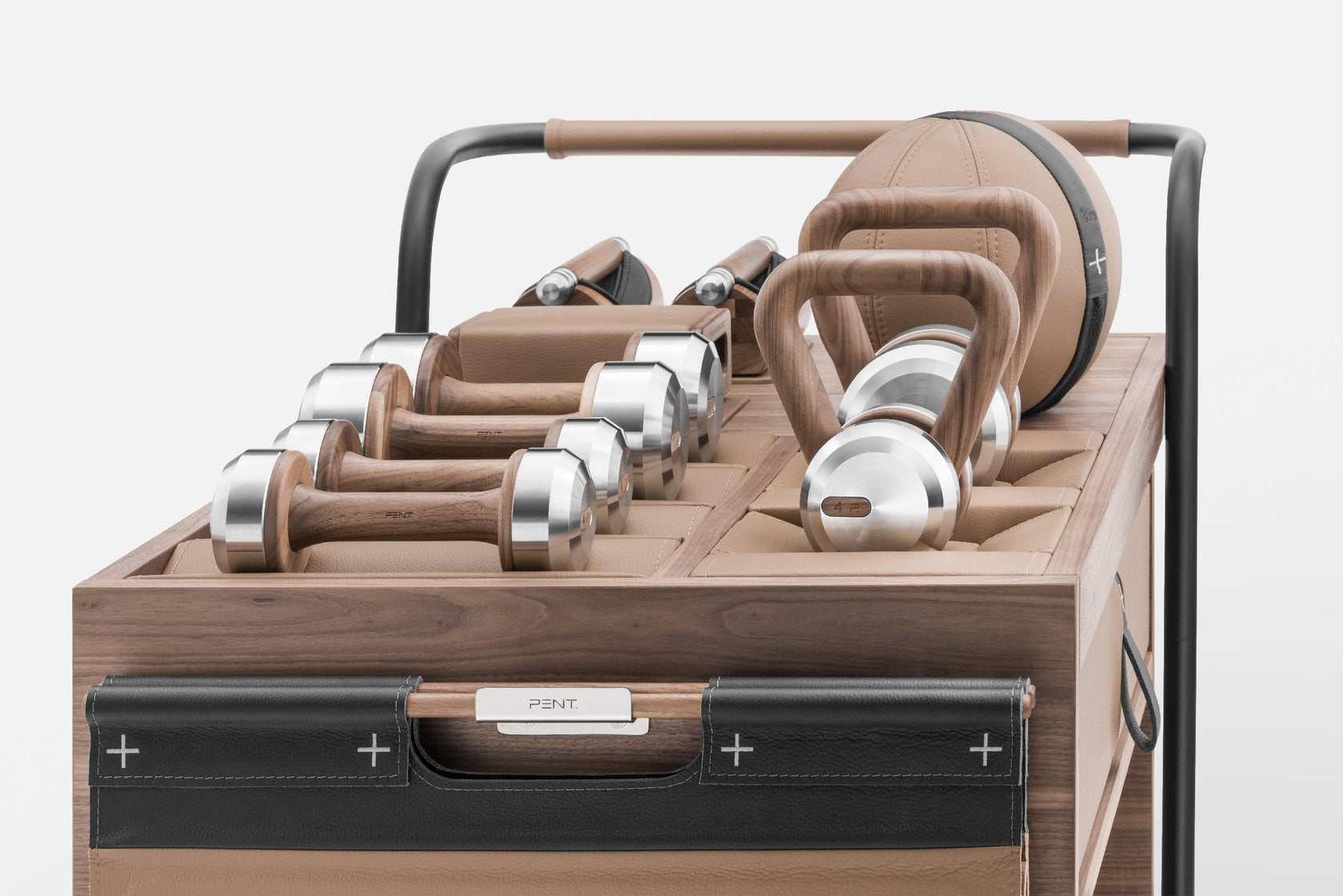 Luxury-PENT-SOPHIA™-Mobile-Fitness-Set-with-leather-accessories