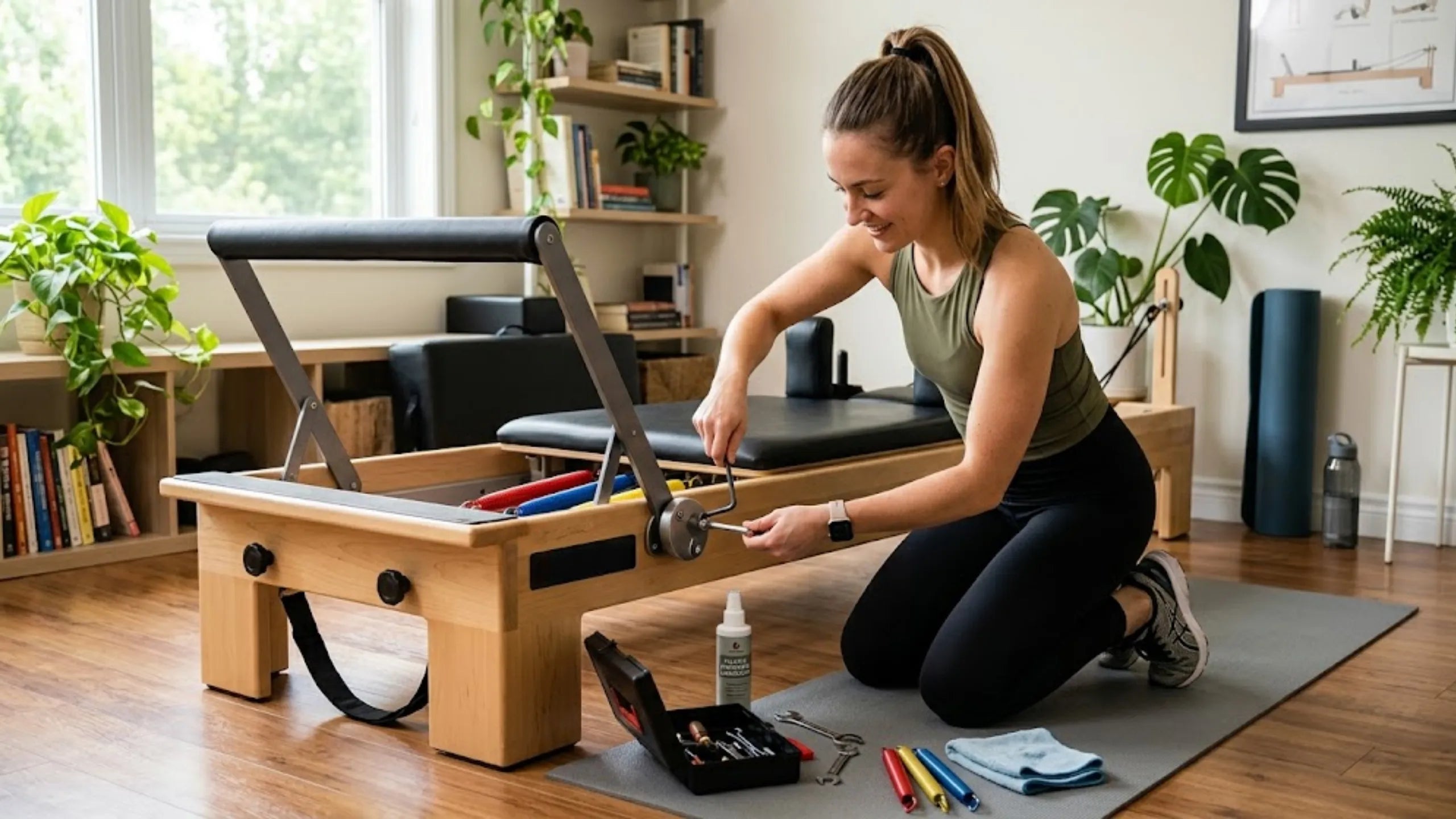 How to Clean and Maintain Your Pilates Reformer