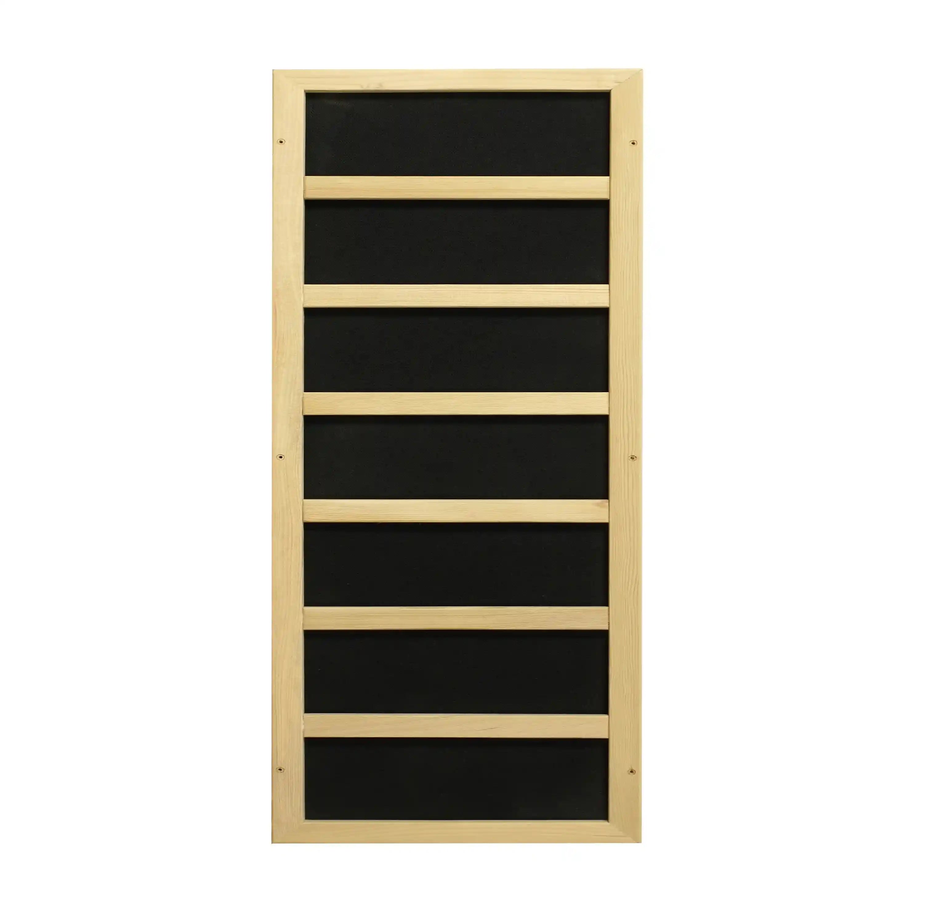 Golden Designs 2-Person Full Spectrum PureTech™ Near Zero (Under 3MG) EMF FAR Infrared Sauna with Himalayan Salt Bar