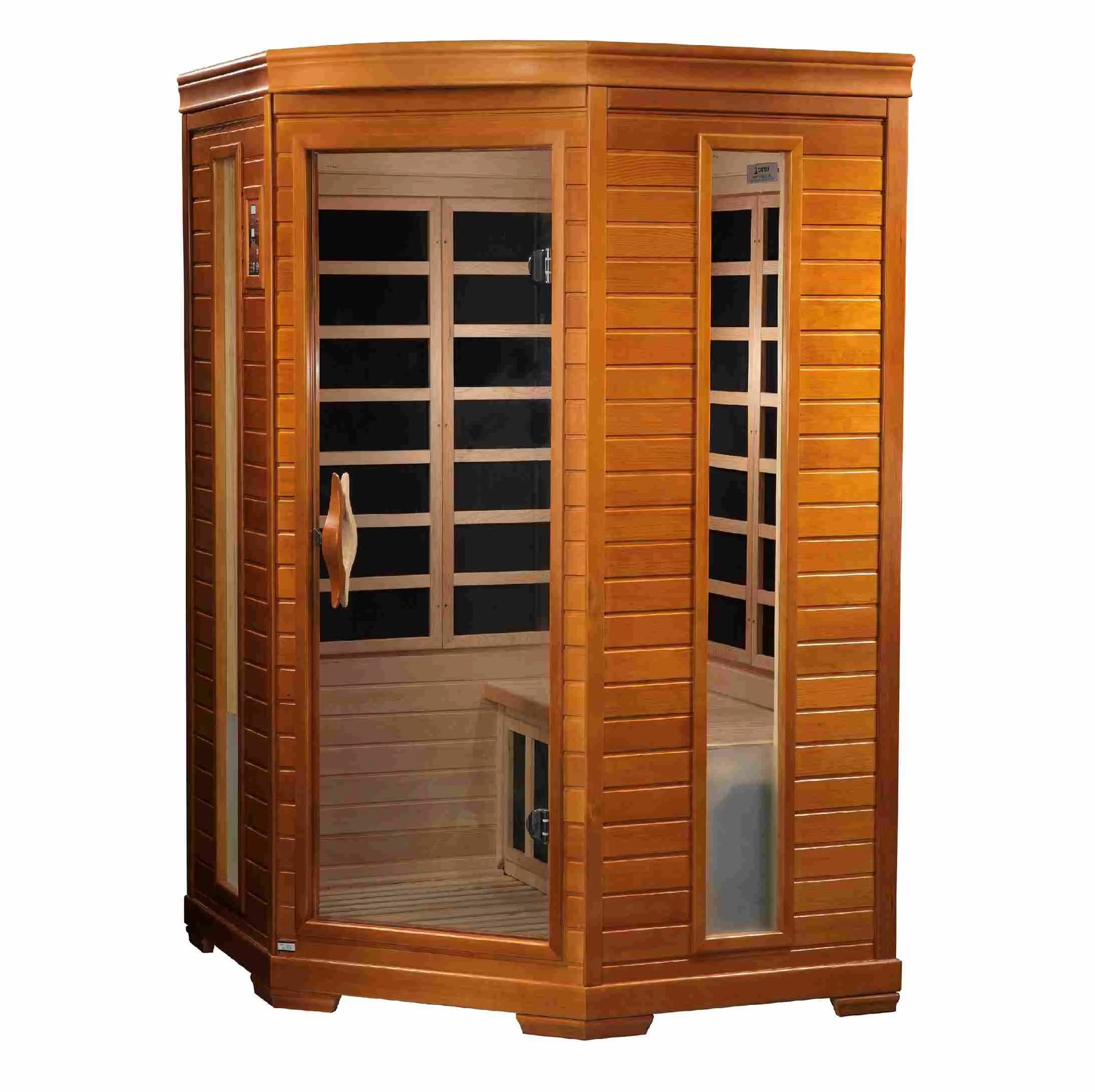 Dynamic Heming 2-person Corner Low EMF (Between 5-10MG) FAR Infrared Sauna - view 4