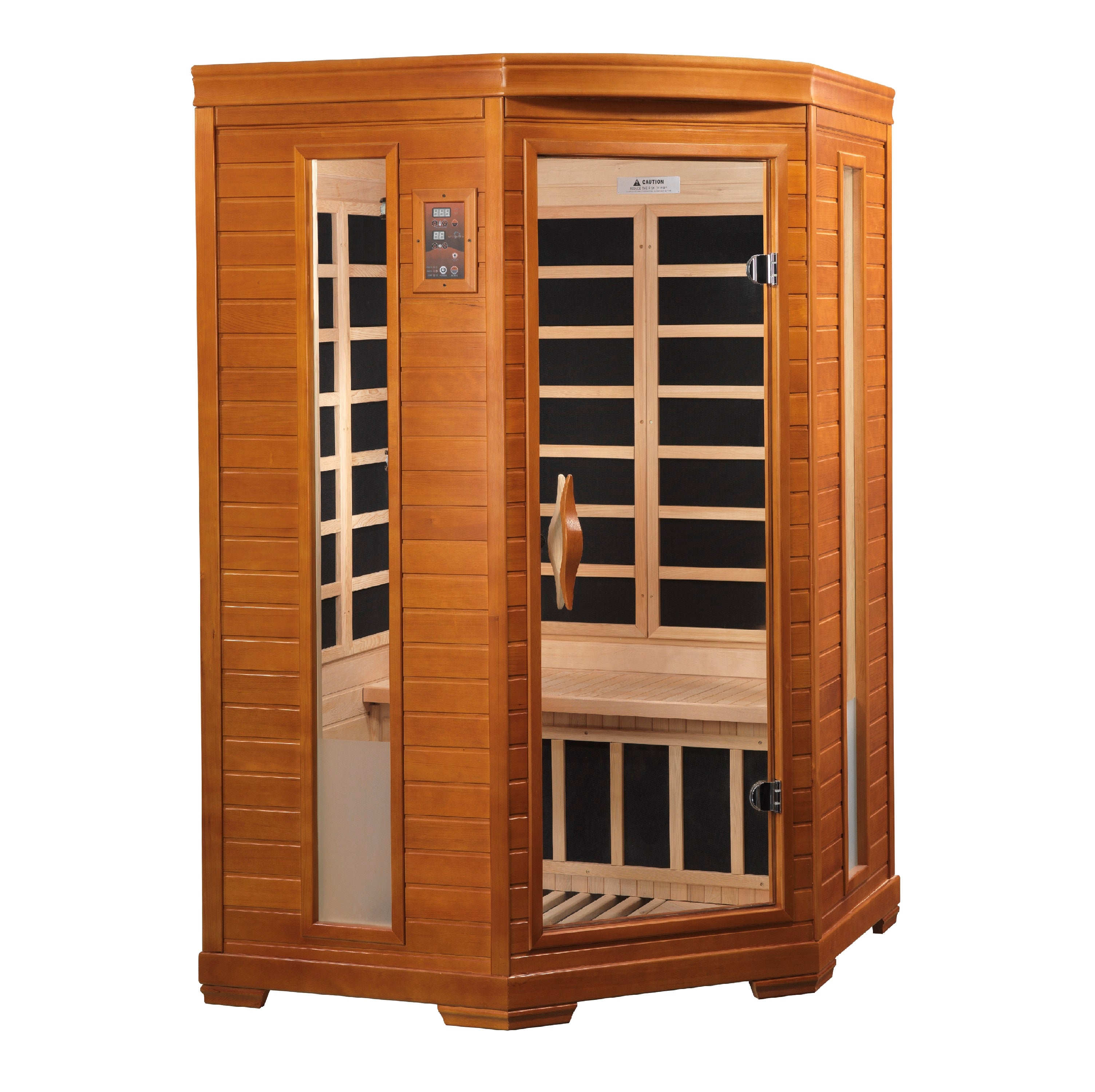 Dynamic Heming 2-person Corner Low EMF (Between 5-10MG) FAR Infrared Sauna
