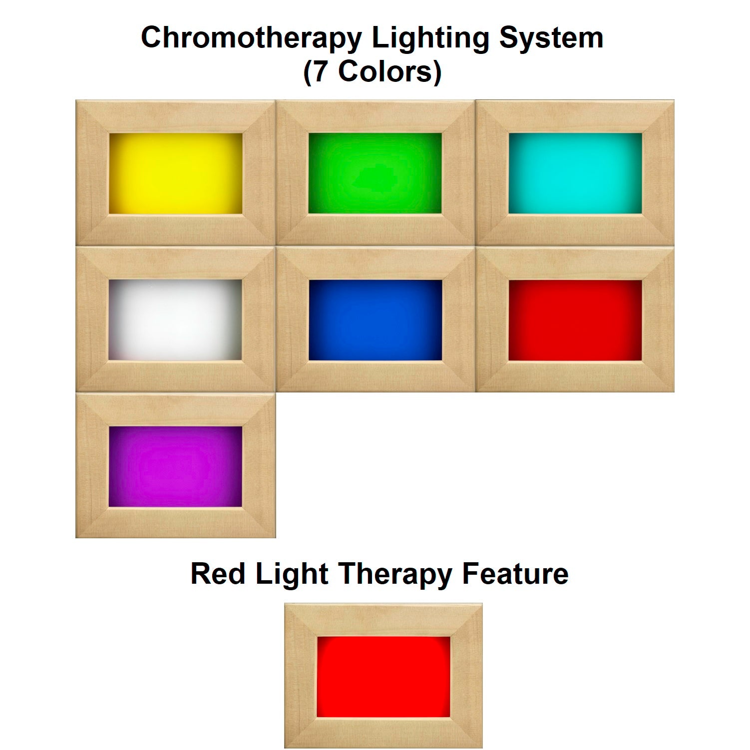 Golden Designs 3-Person Full Spectrum PureTech™ Near Zero (Under 3MG) EMF FAR Infrared Sauna with Himalayan Salt Bar