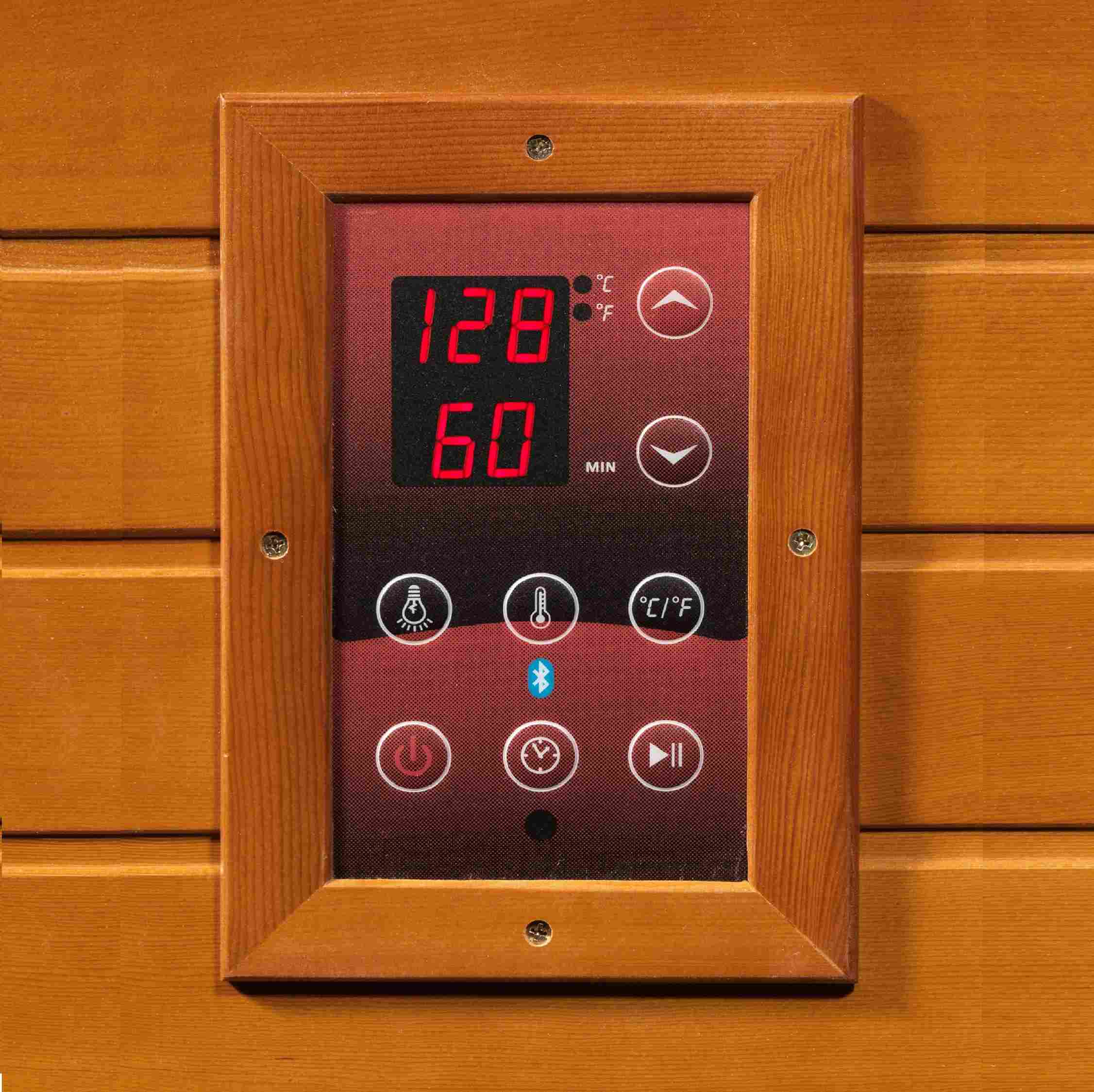 Dynamic Bergamo 4-person Low EMF (Between 5-10MG) FAR Infrared Sauna - view 4