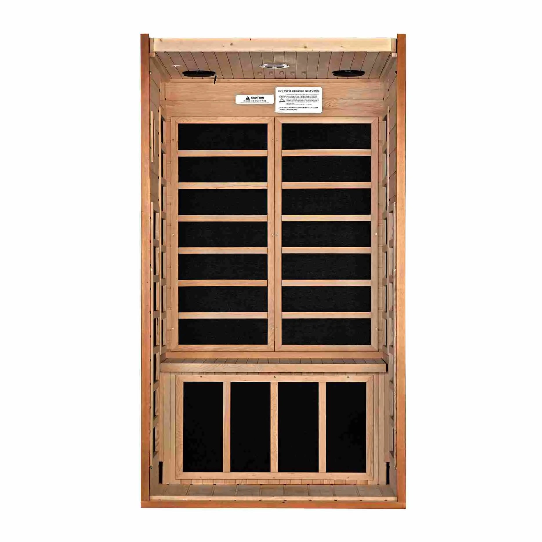 Dynamic Avila 1-2-person Low EMF (Between 5-10 MG) FAR Infrared Sauna - view 4