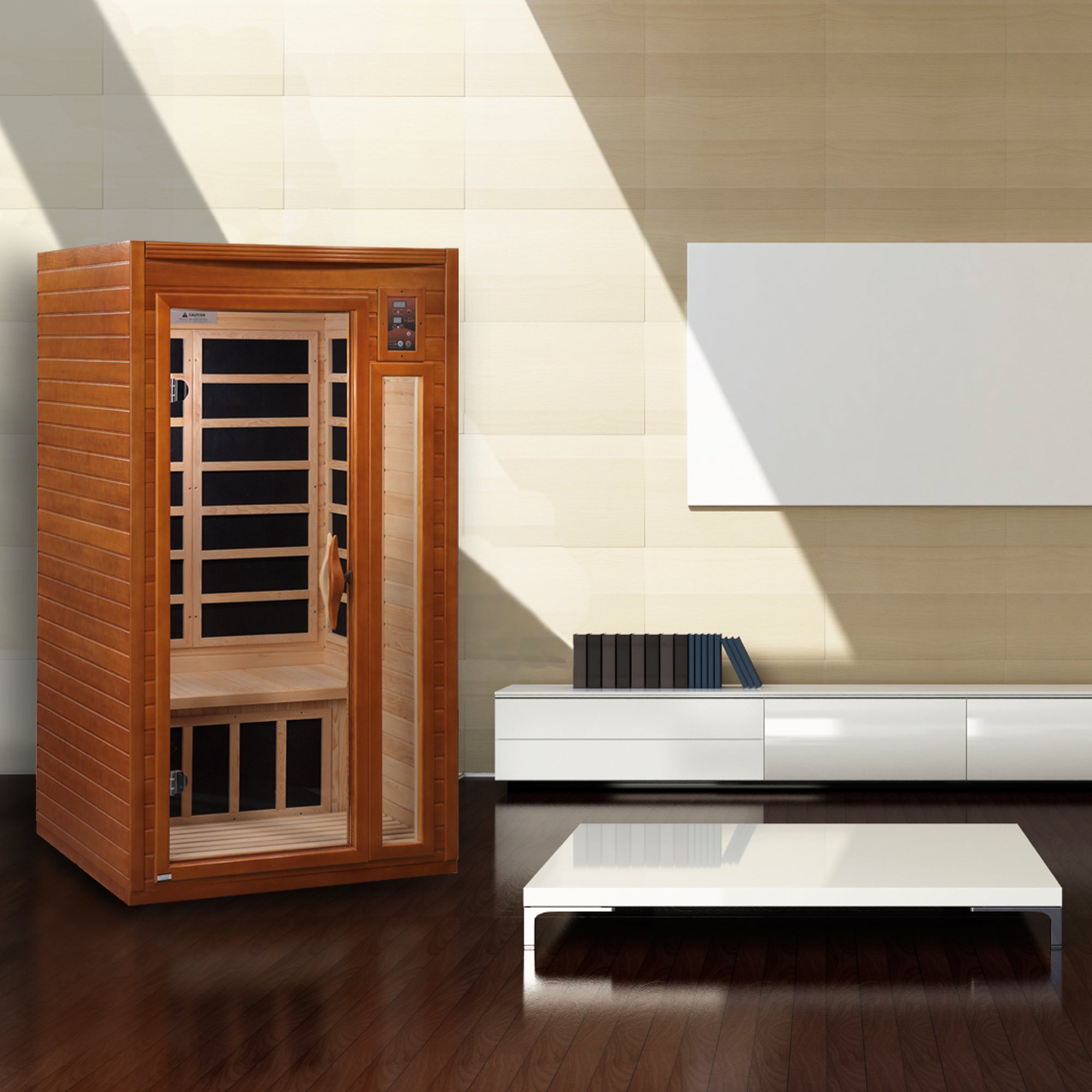 Dynamic Barcelona 1-2-person Low EMF (Between 5-10 MG) FAR Infrared Sauna