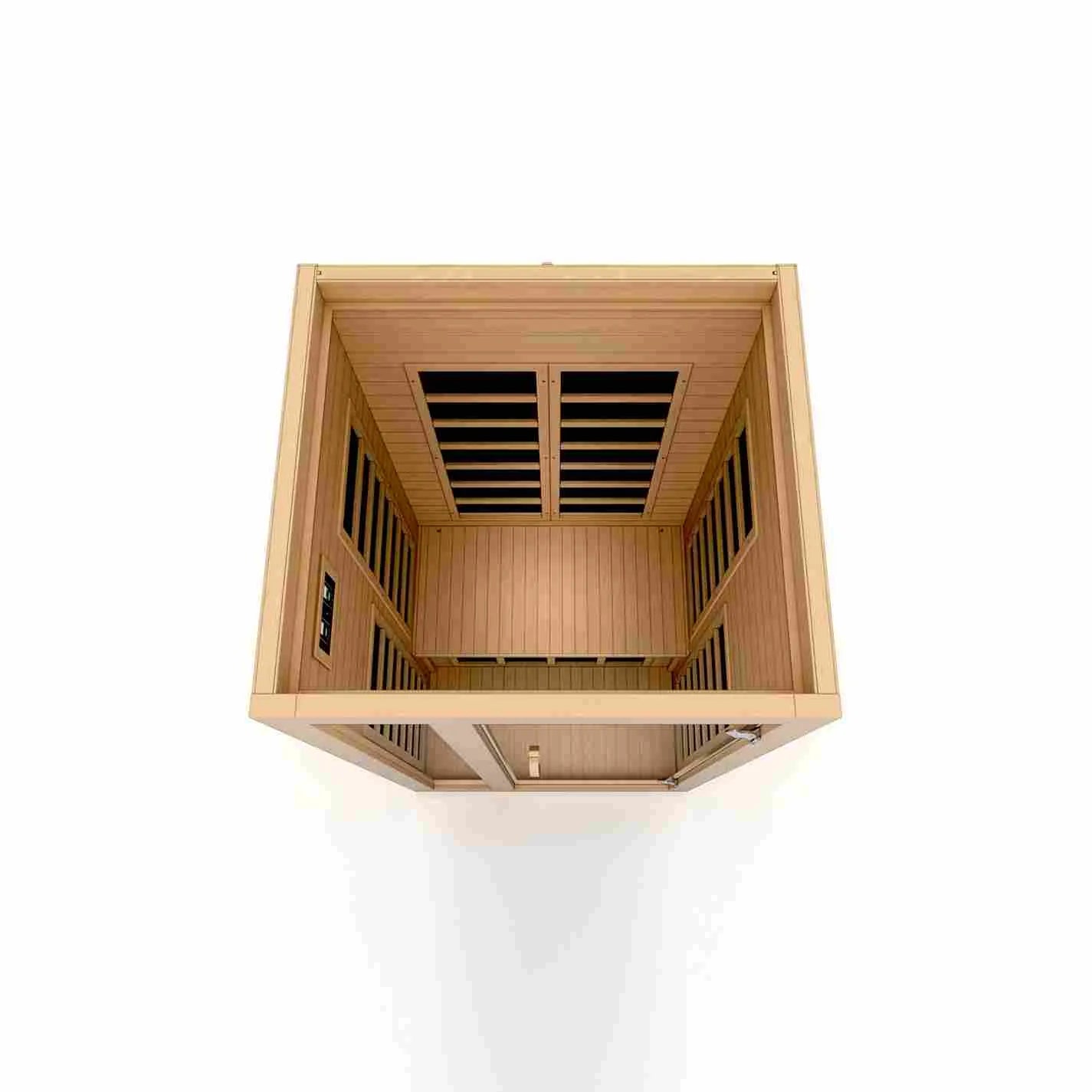 Dynamic Gracia 1-2-person Low EMF (Between 5-10 MG) FAR Infrared Sauna - view 6