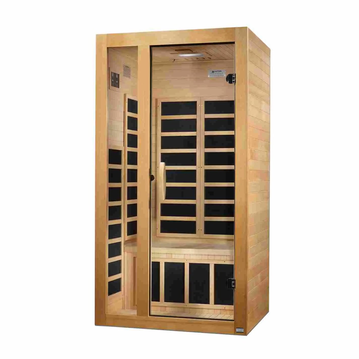Dynamic Gracia 1-2-person Low EMF (Between 5-10 MG) FAR Infrared Sauna - view 4