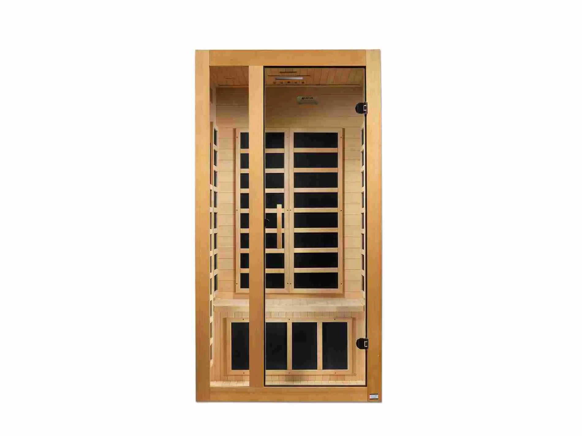 Dynamic Gracia 1-2-person Low EMF (Between 5-10 MG) FAR Infrared Sauna