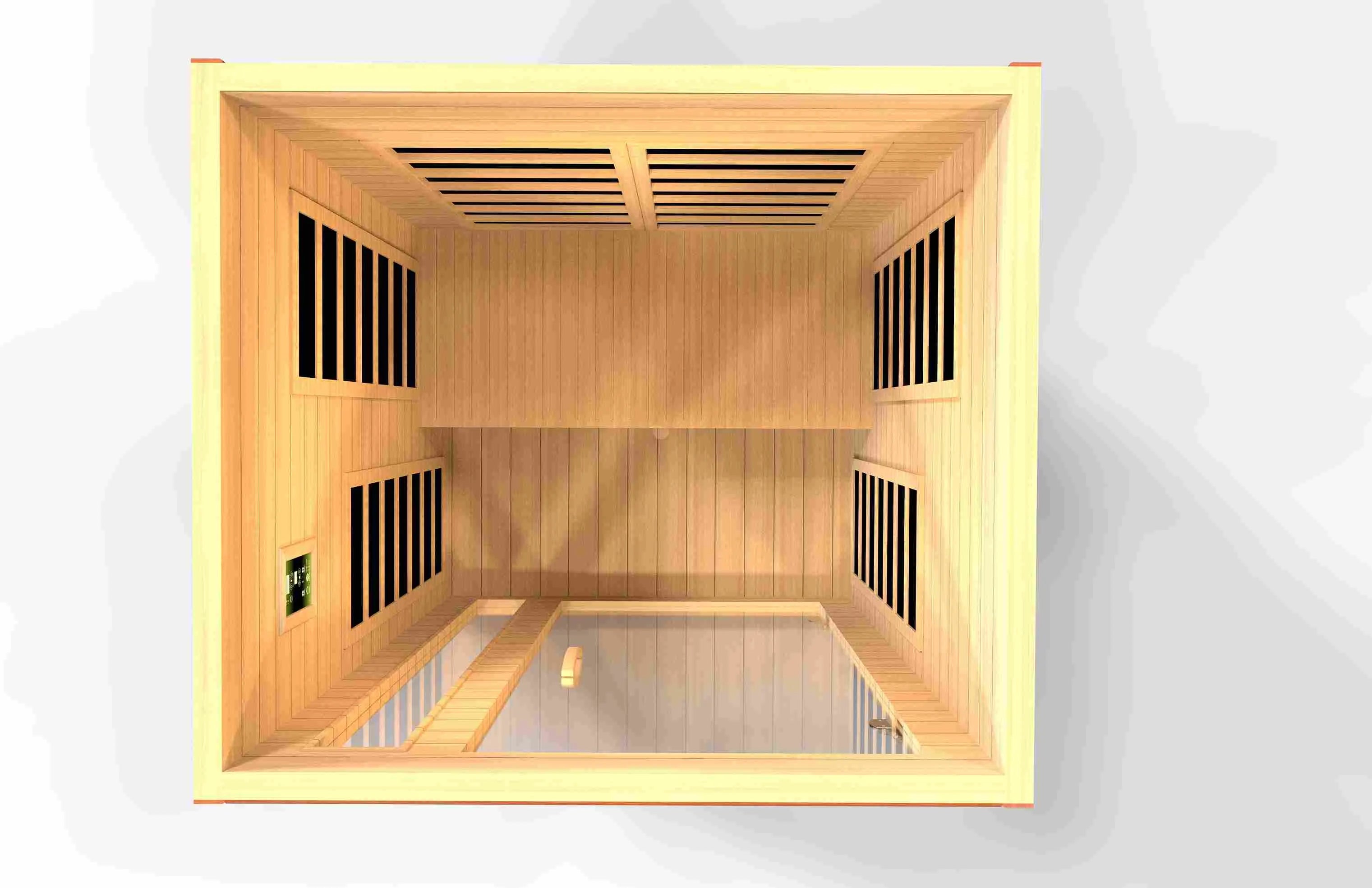 Dynamic Cordoba Elite 2-person Ultra Low EMF (Between 3-5MG) FAR Infrared Sauna - view 8