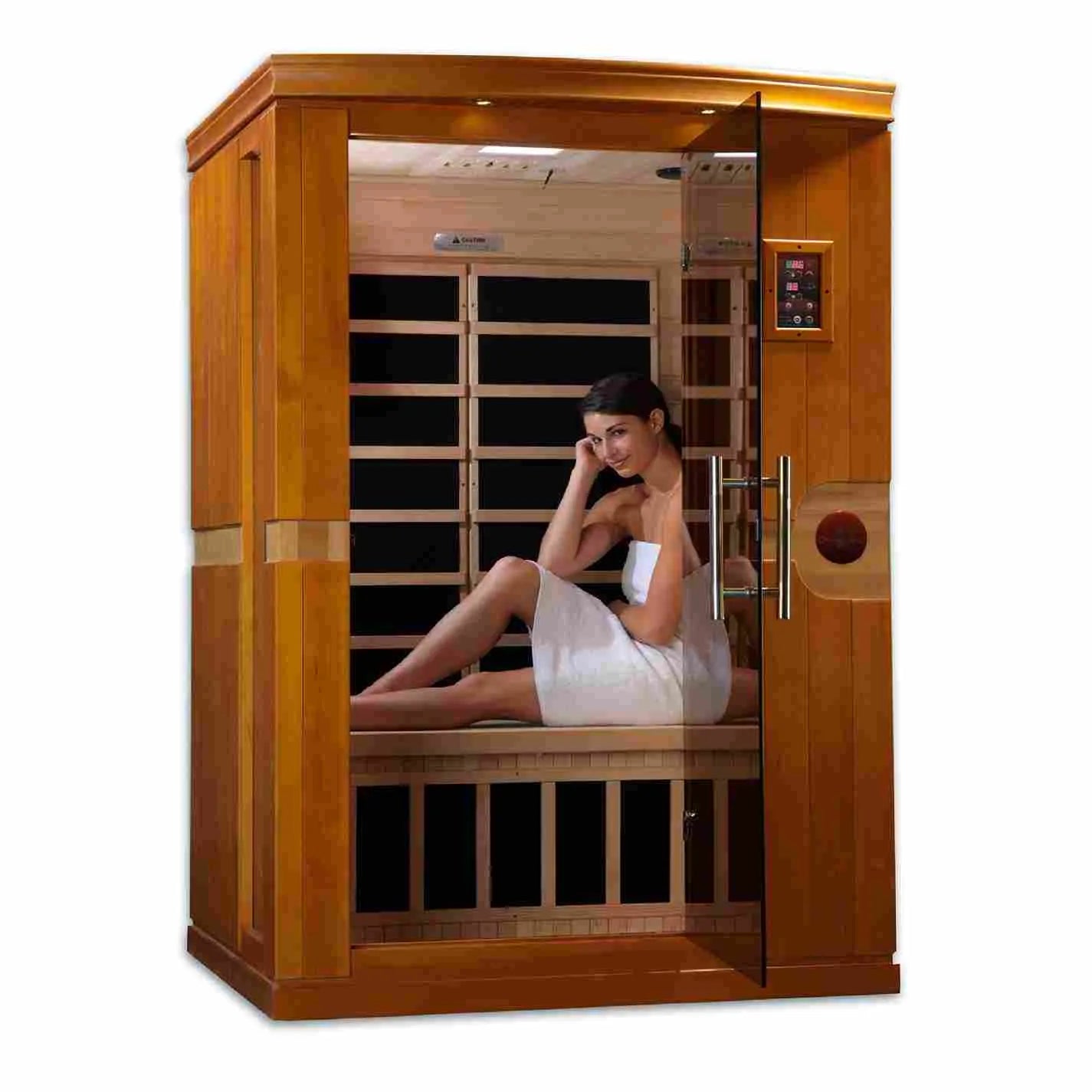 Dynamic Venice 2-person Low EMF (Between 5-10MG) FAR Infrared Sauna