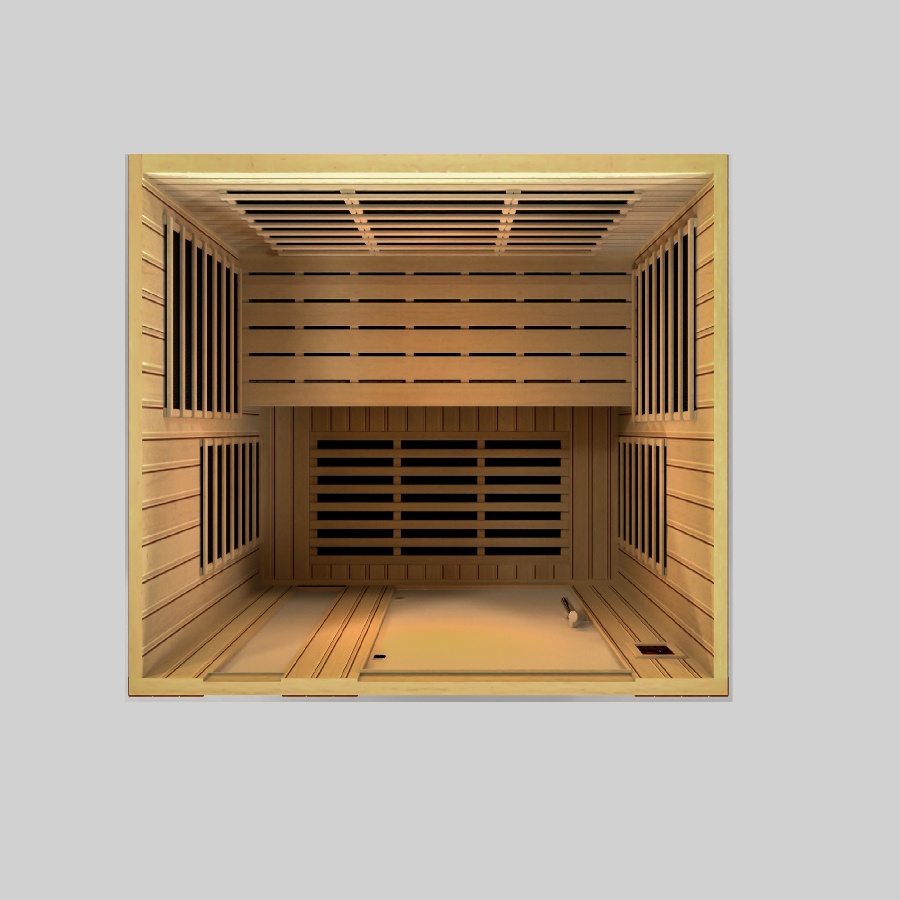 Dynamic Lugano 3-person Low EMF (Between 5-10MG) FAR Infrared Sauna
