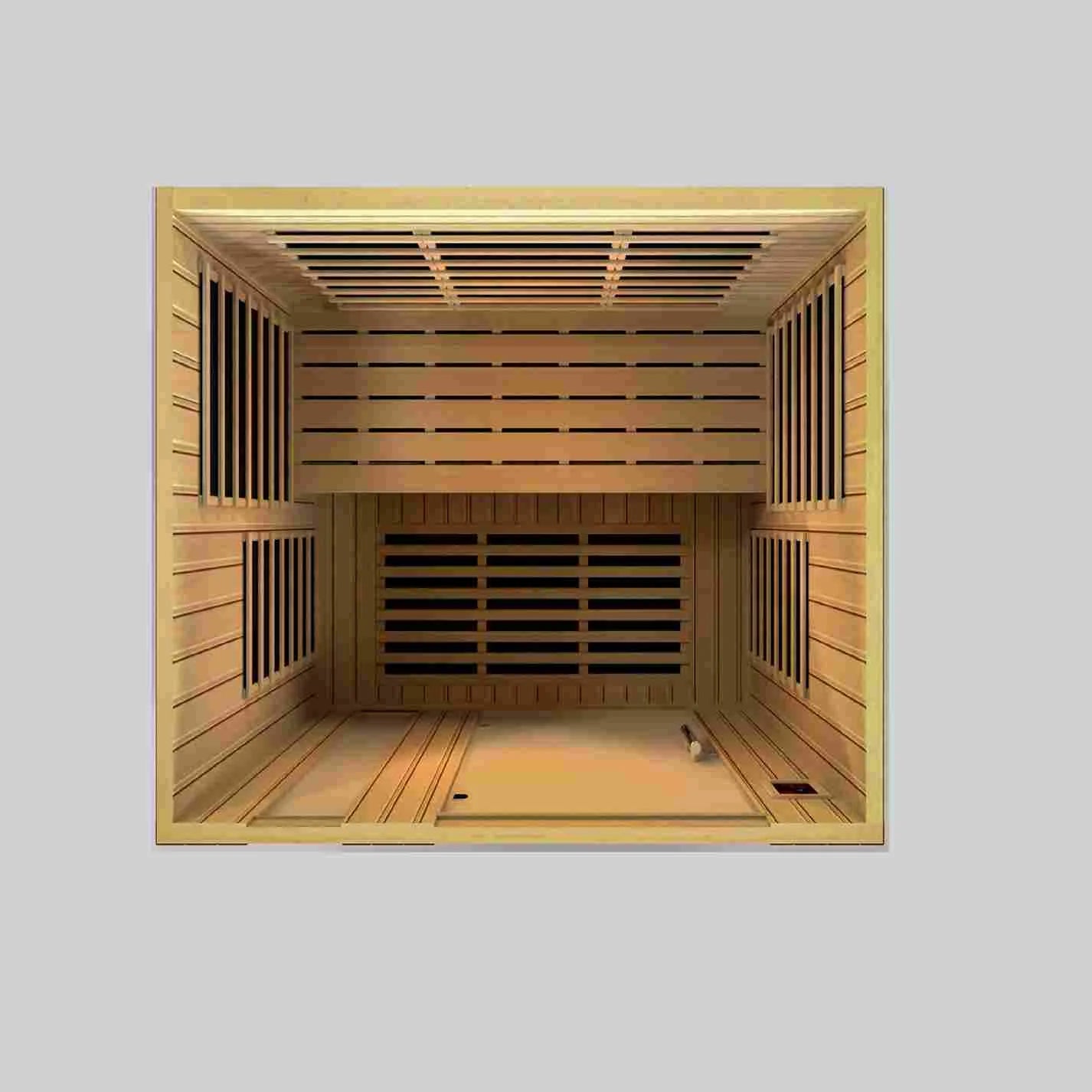 Dynamic Lugano 3-person Low EMF (Between 5-10MG) FAR Infrared Sauna - view 8
