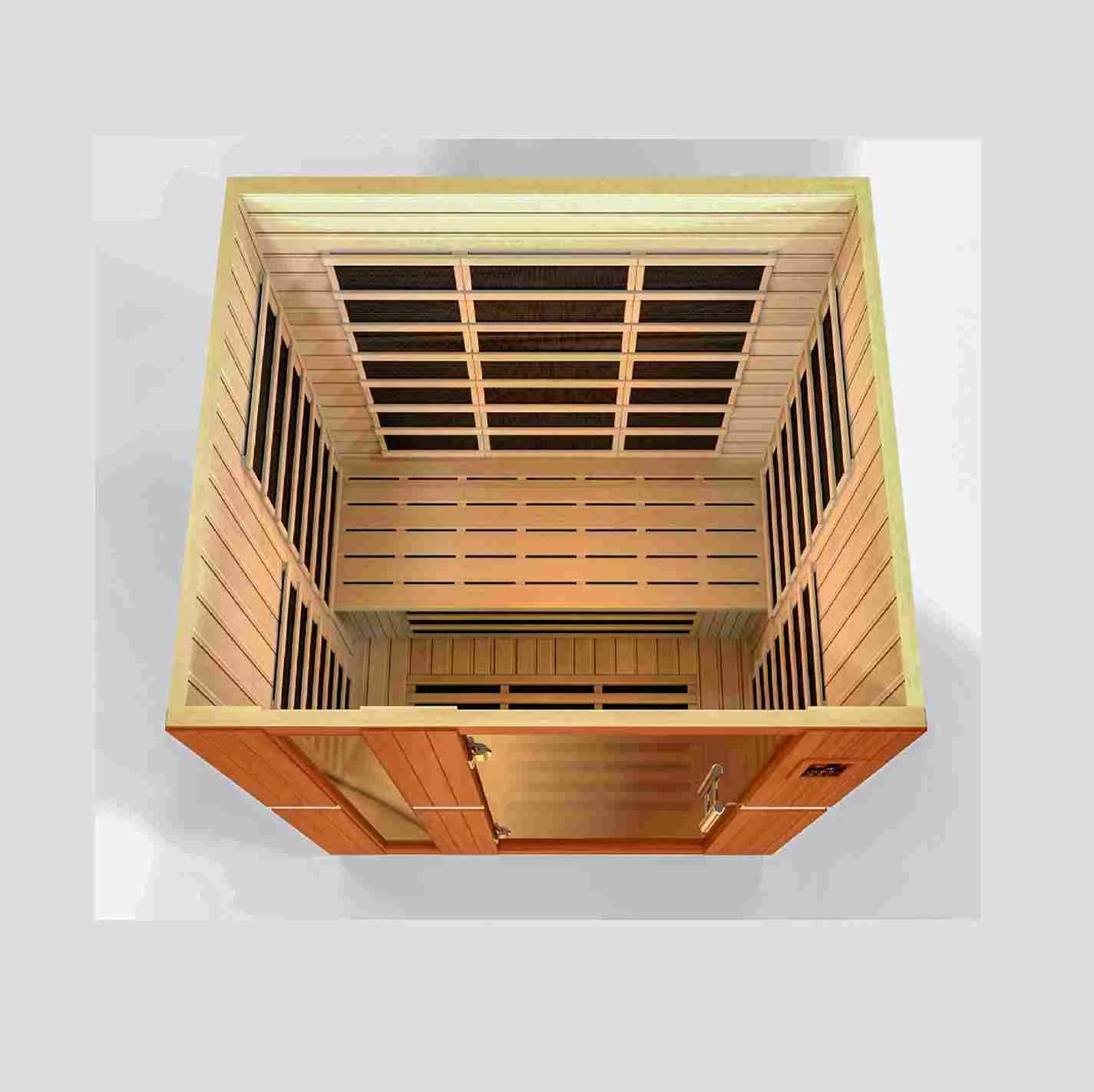 Dynamic Lugano 3-person Low EMF (Between 5-10MG) FAR Infrared Sauna - view 5