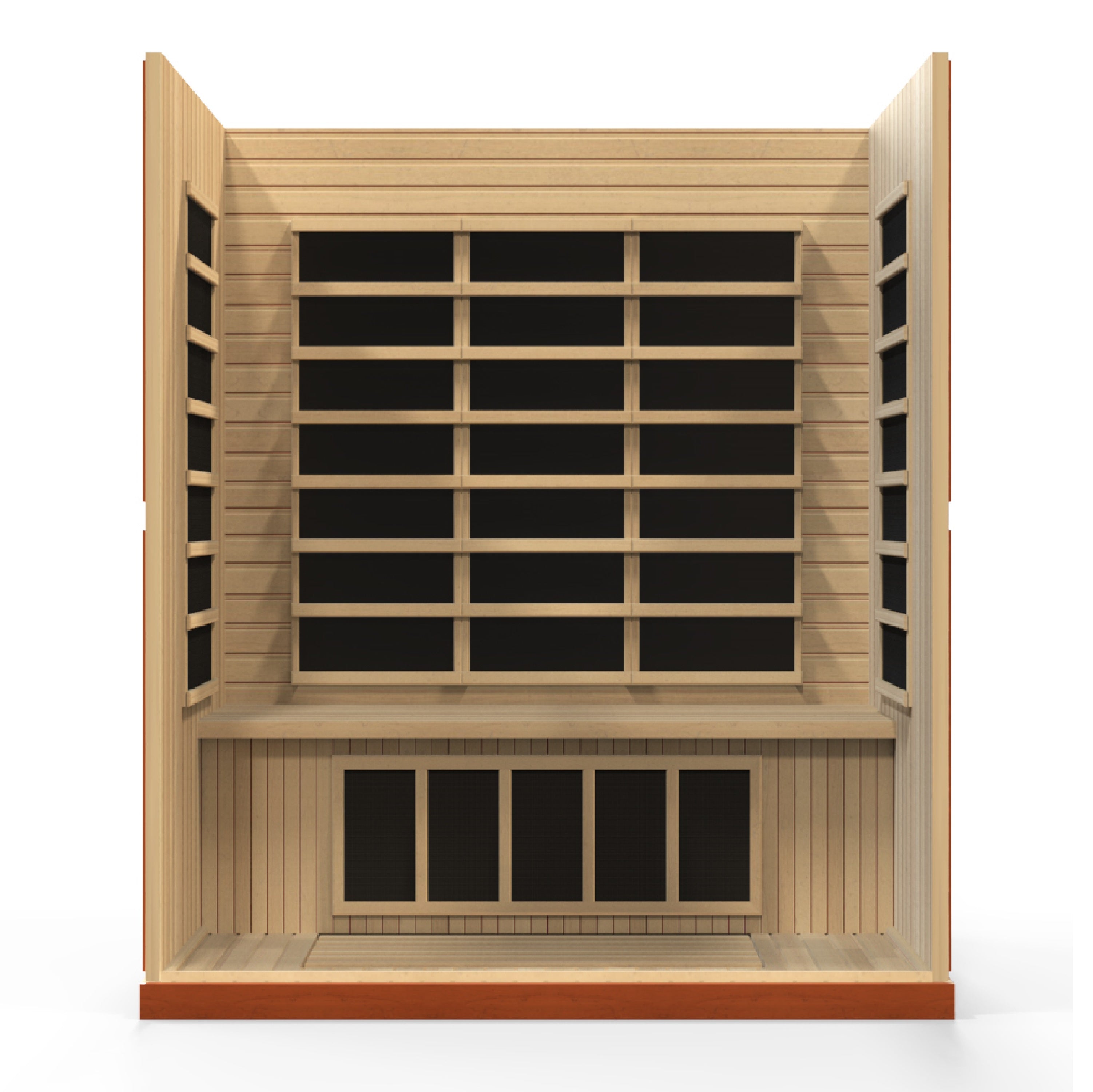 Dynamic Bergamo 4-person Low EMF (Between 5-10MG) FAR Infrared Sauna
