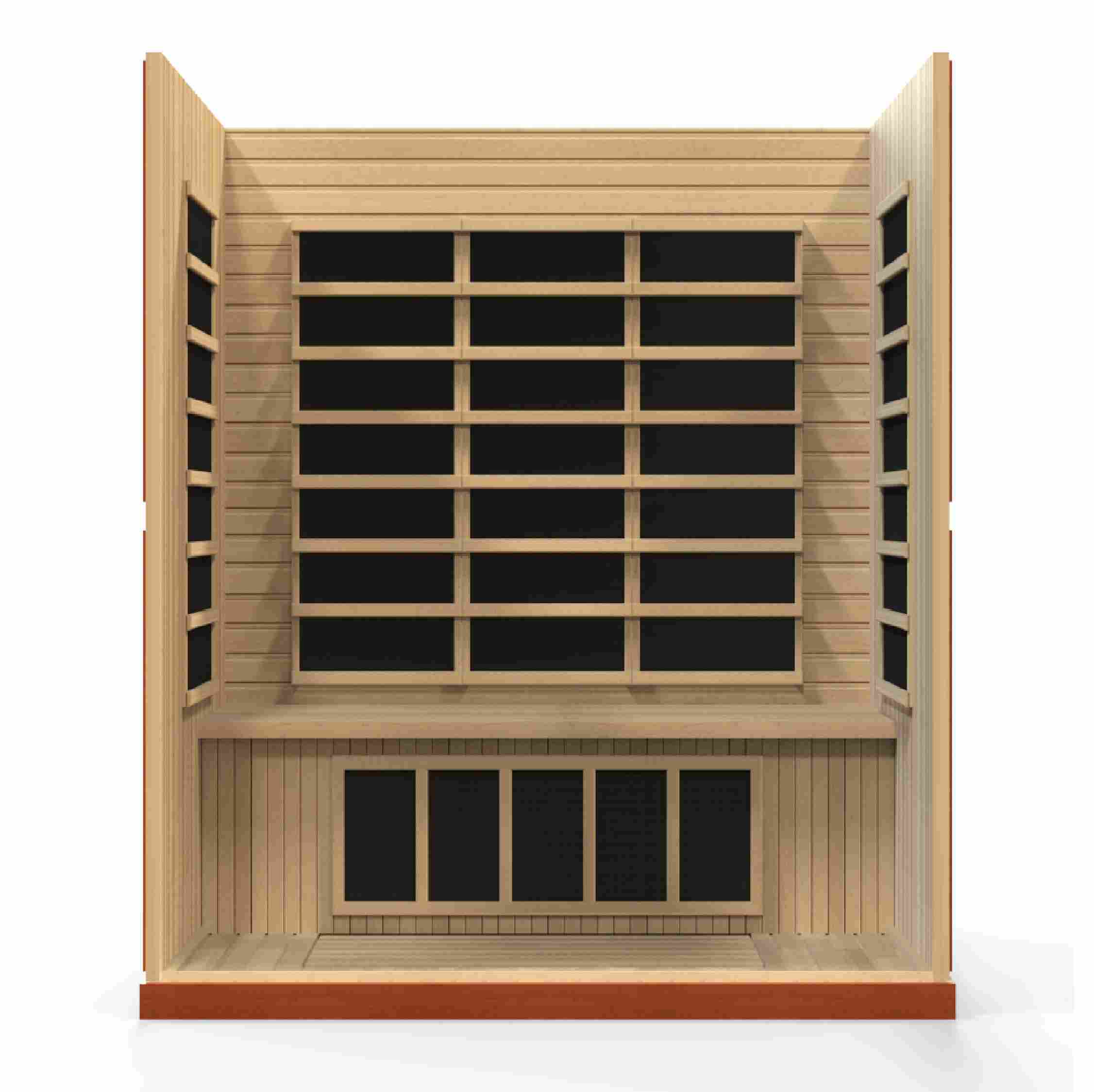 Dynamic Bergamo 4-person Low EMF (Between 5-10MG) FAR Infrared Sauna - view 8