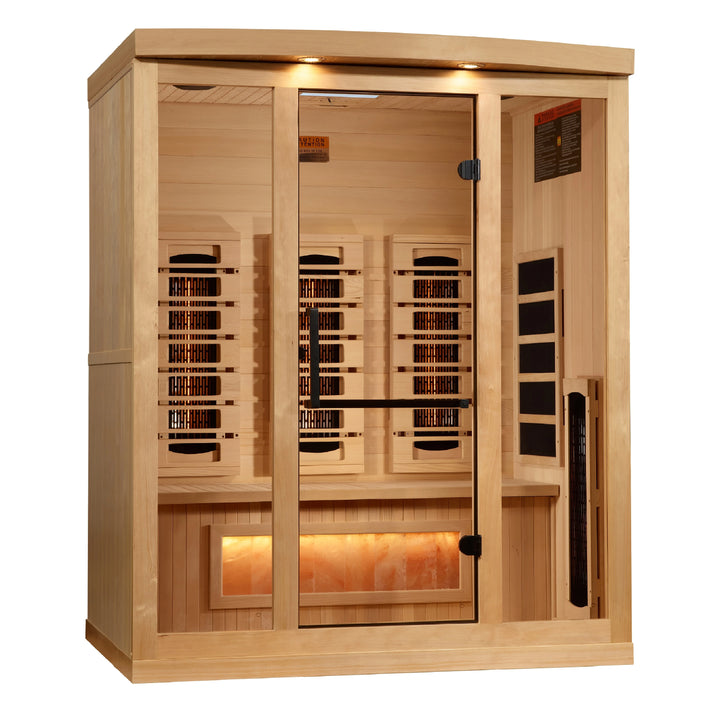 3 person full spectrum infrared sauna