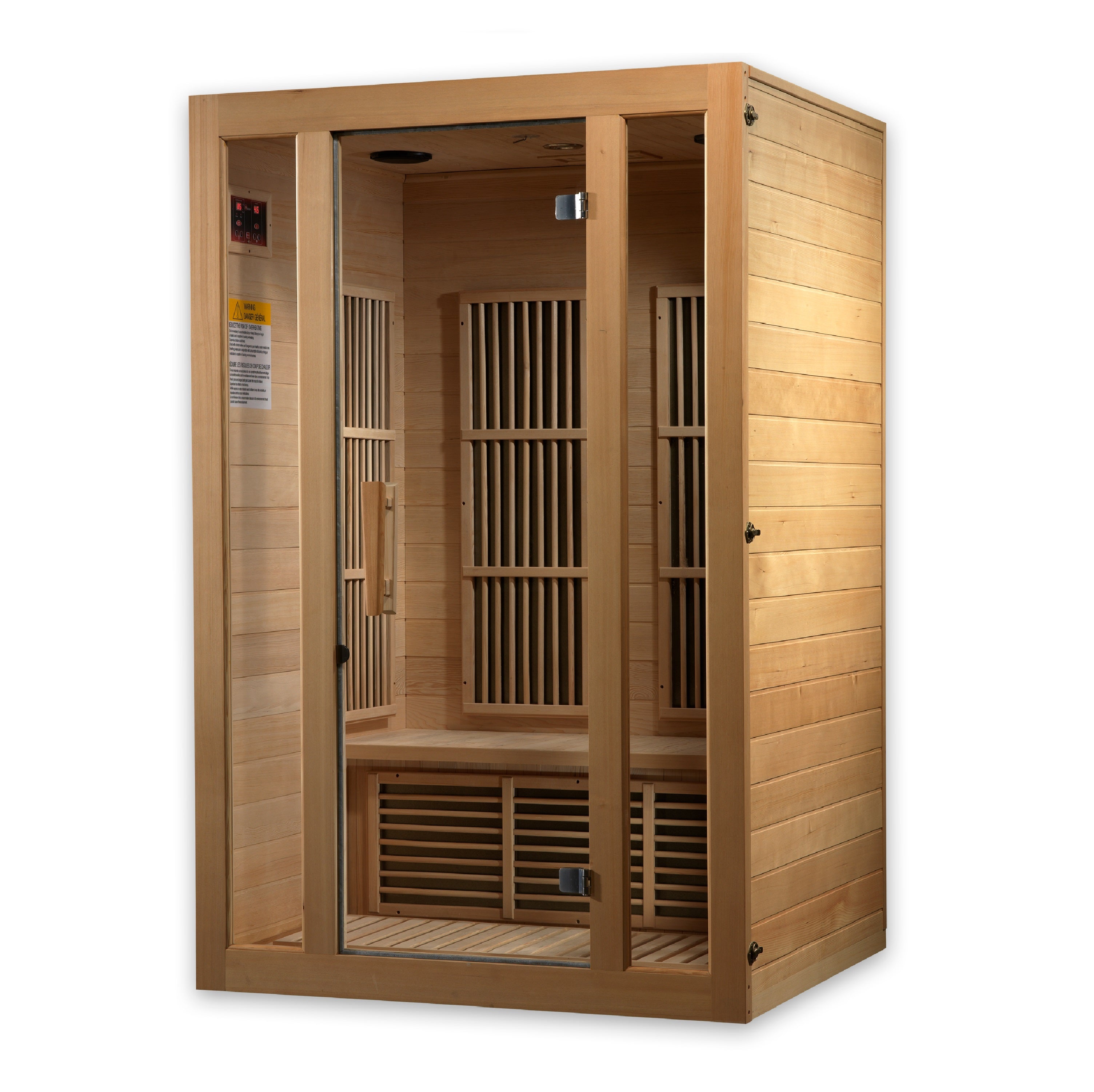 Maxxus Seattle 2-Person Low EMF (Between 5-10 MG) FAR Infrared Sauna