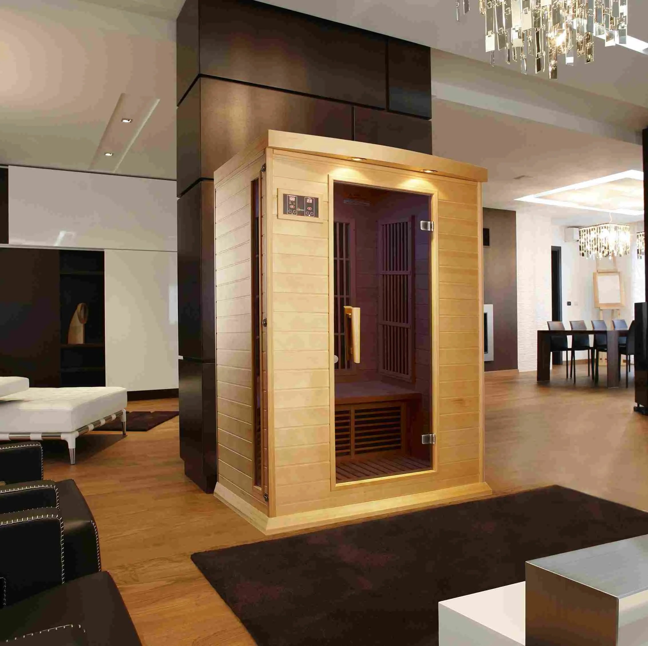 Maxxus 2-Person Low EMF (Between 5-10 MG) FAR Infrared Sauna