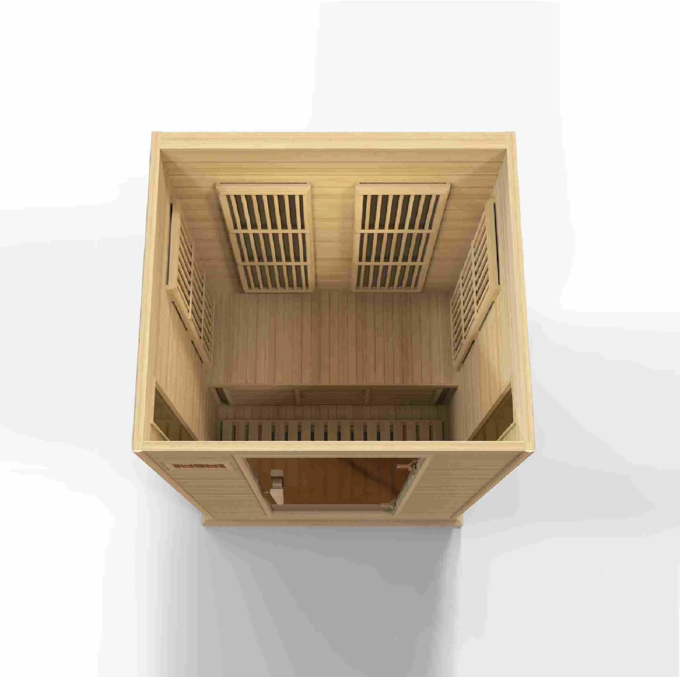 Maxxus 2-Person Low EMF (Between 5-10 MG) FAR Infrared Sauna - view 9