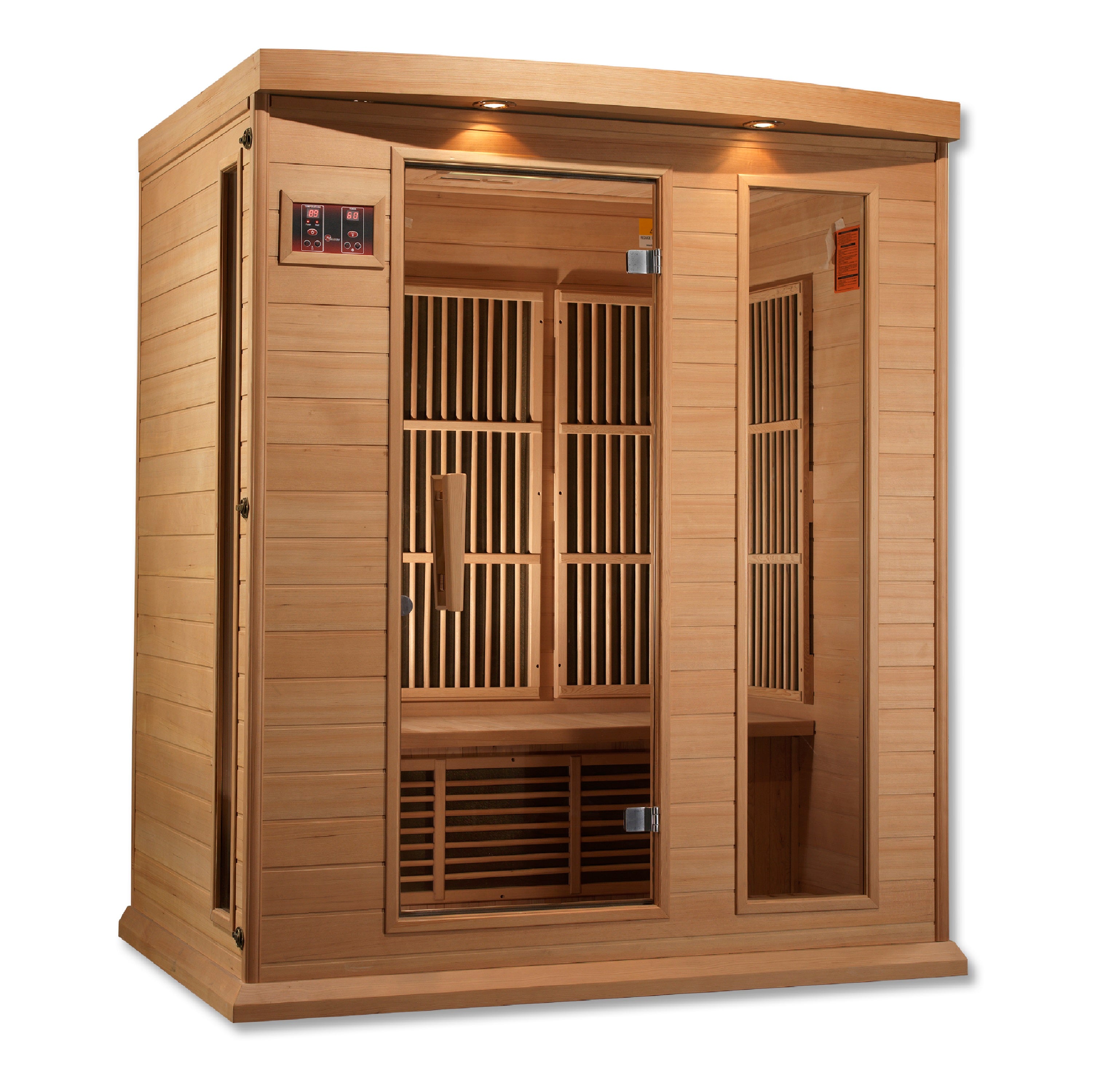Maxxus 3-Person Low EMF (Between 5-10 MG) FAR Infrared Sauna