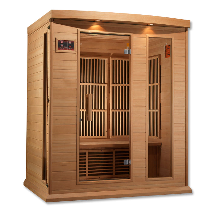Maxxus 3-Person Low EMF (Between 5-10 MG) FAR Infrared Sauna
