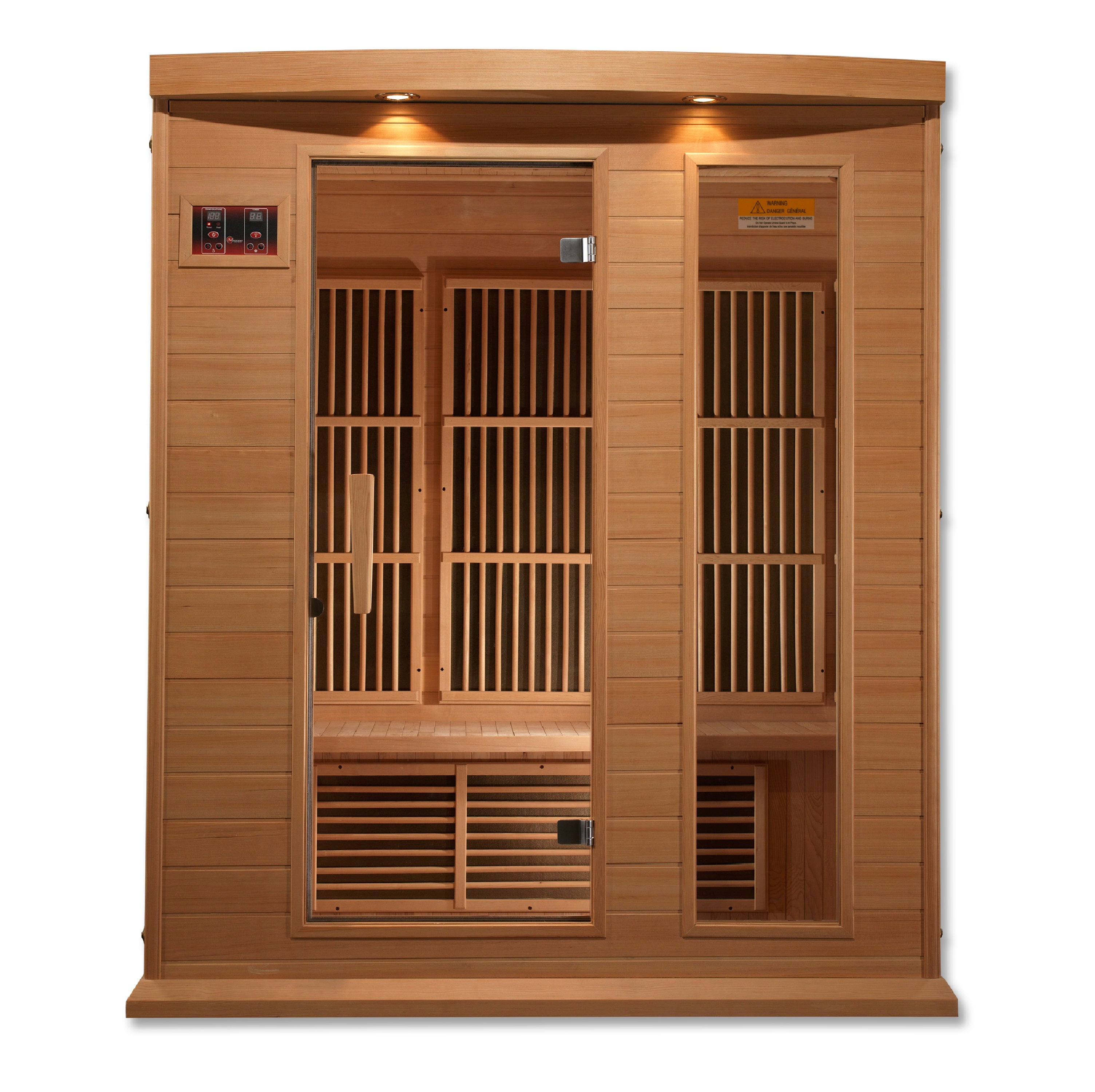 Maxxus 3-Person Low EMF (Between 5-10 MG) FAR Infrared Sauna