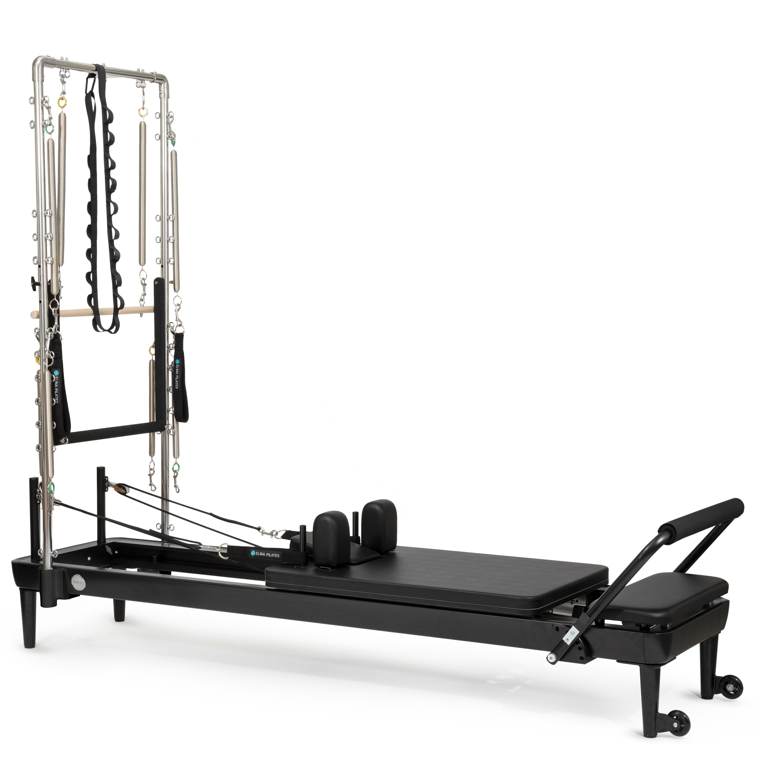 Elina Pilates® Nubium™ Reformer Black Edition with Tower